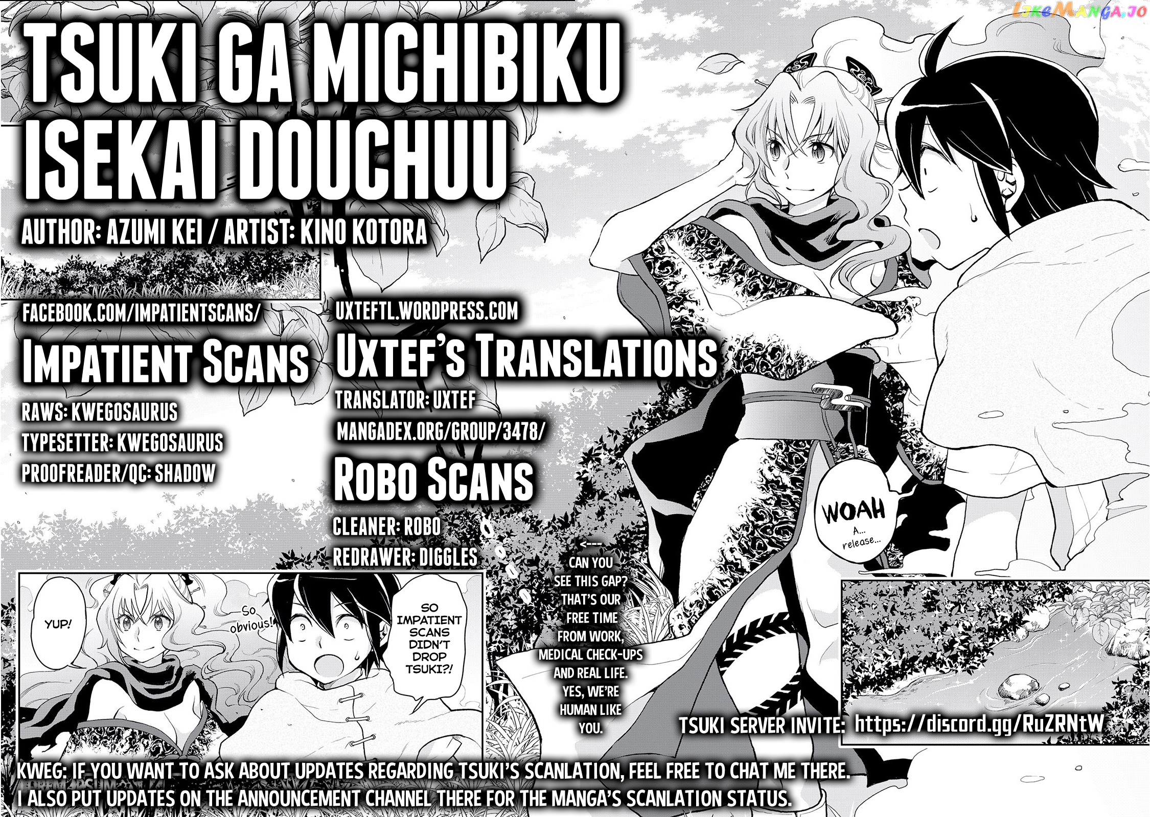 Tsuki ga Michibiku Isekai Douchuu chapter 37 - page 3