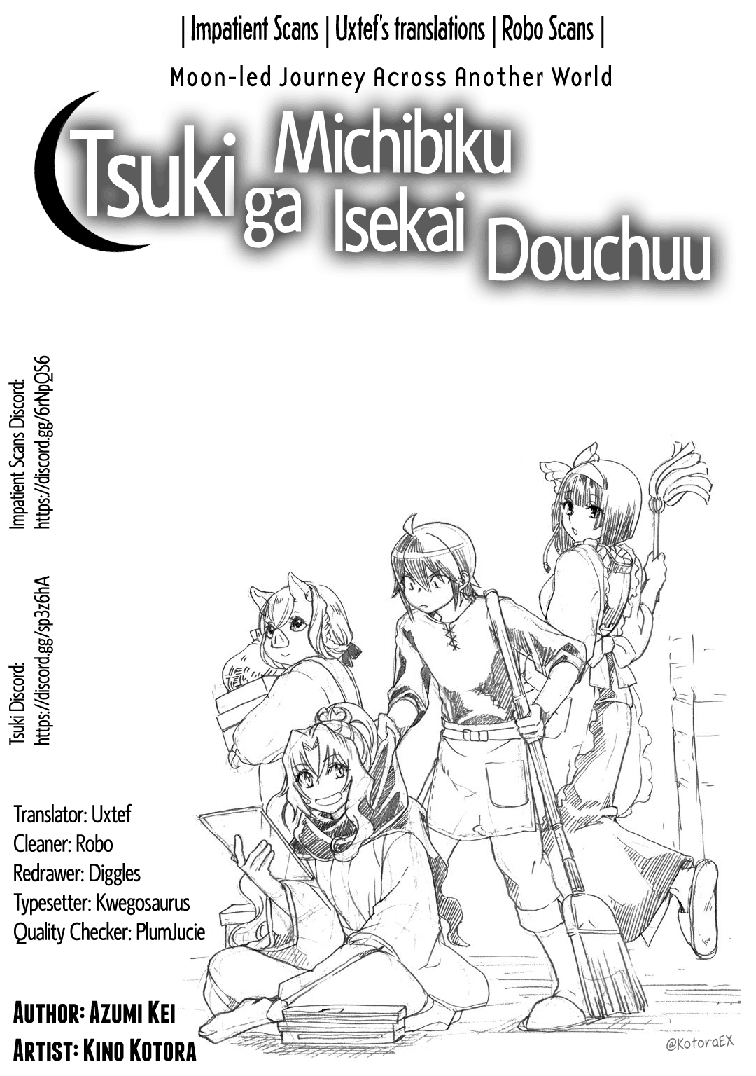 Tsuki ga Michibiku Isekai Douchuu chapter 40 - page 27