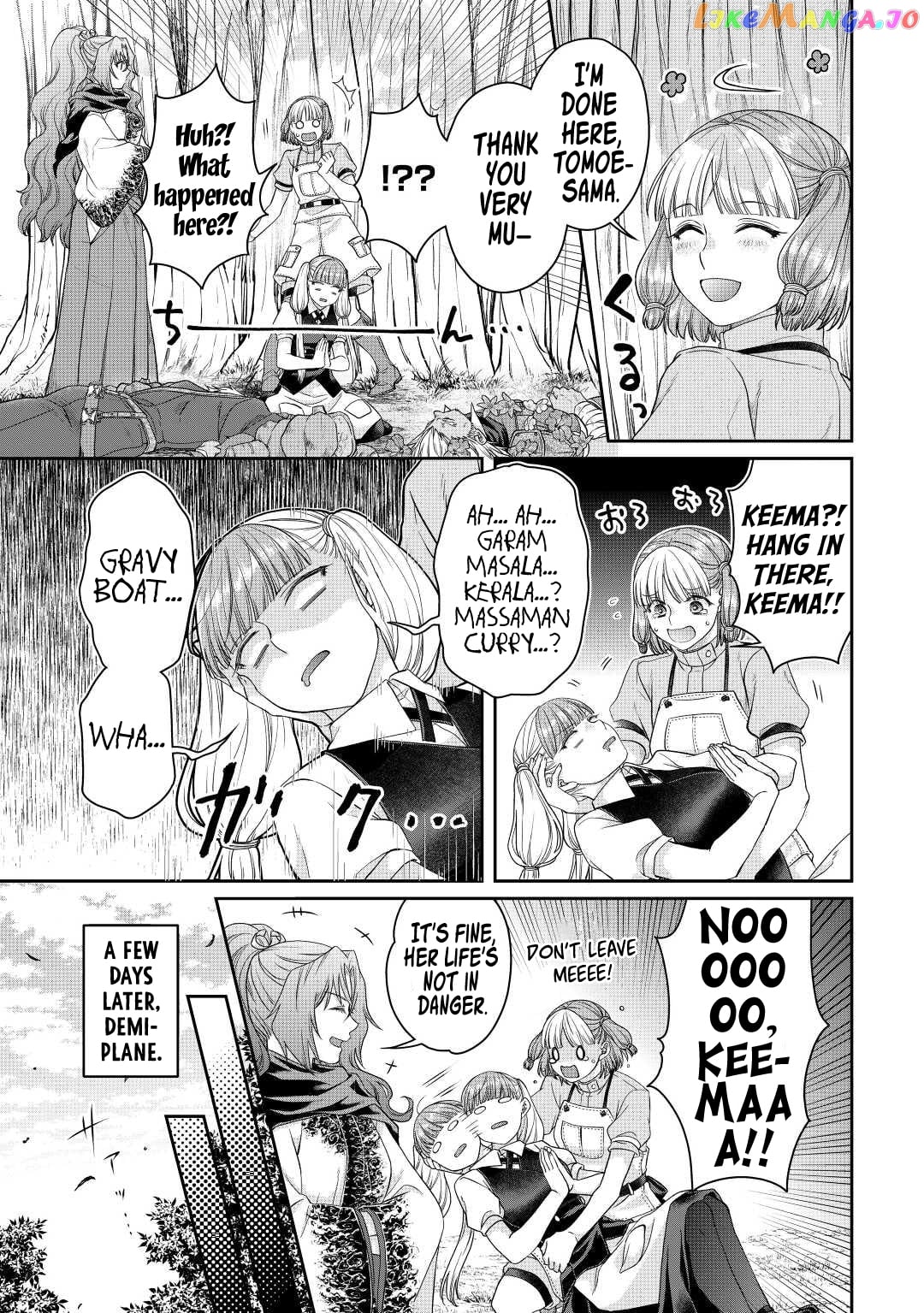 Tsuki ga Michibiku Isekai Douchuu chapter 76 - page 14