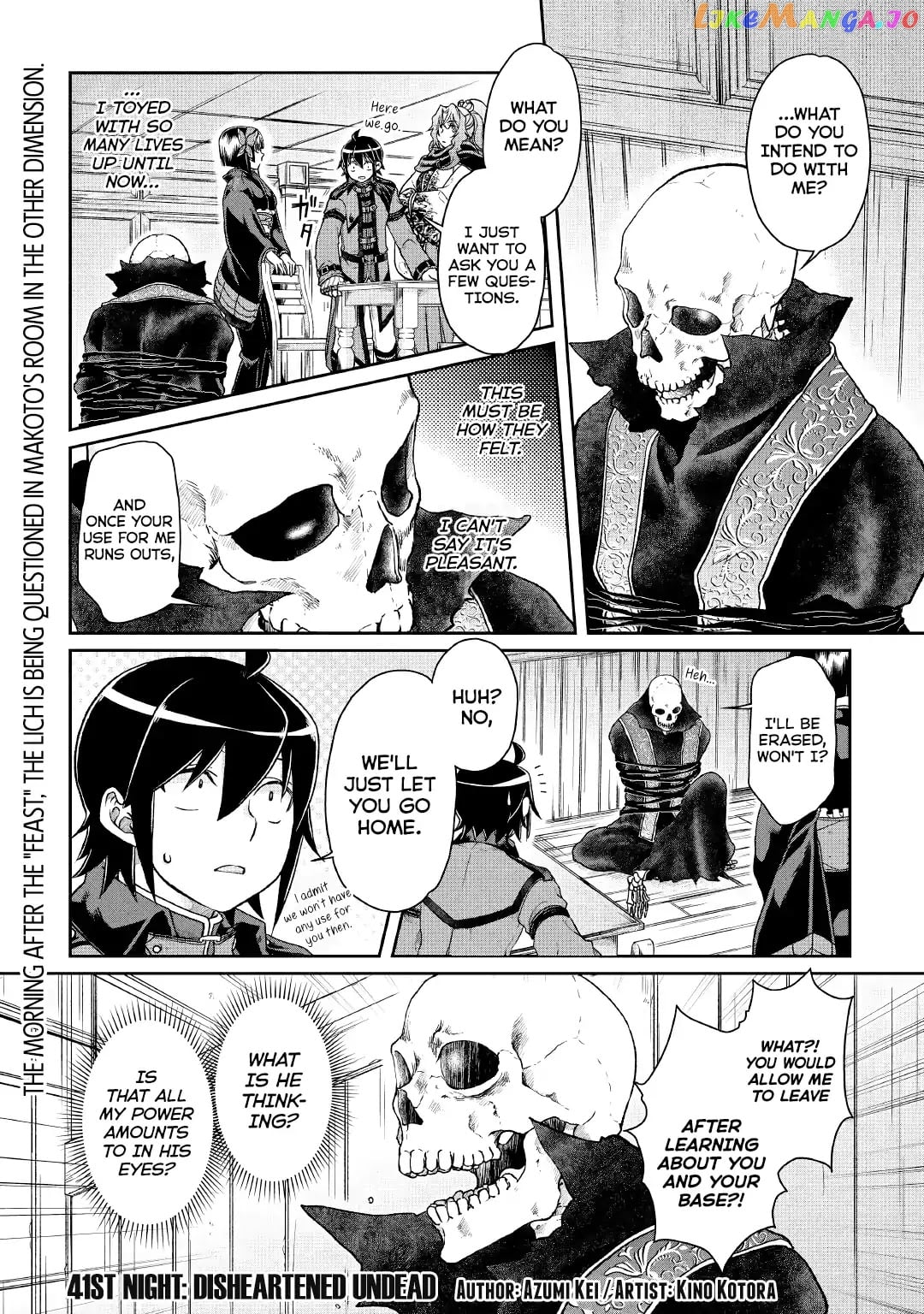 Tsuki ga Michibiku Isekai Douchuu chapter 41 - page 1