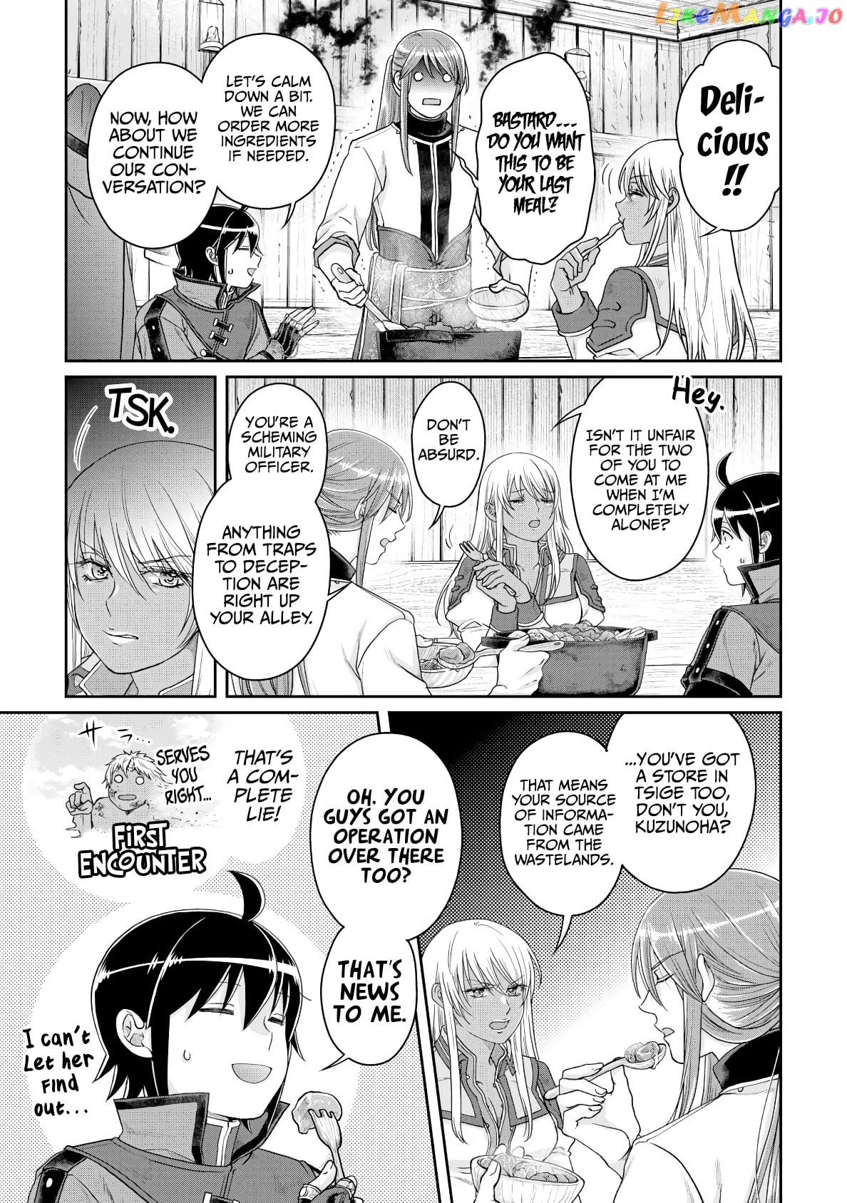 Tsuki ga Michibiku Isekai Douchuu chapter 84 - page 10