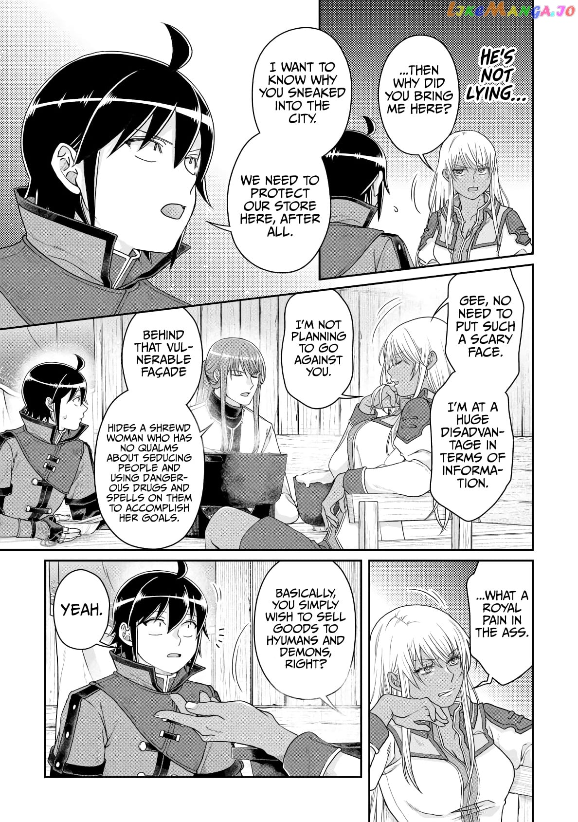 Tsuki ga Michibiku Isekai Douchuu chapter 84 - page 12