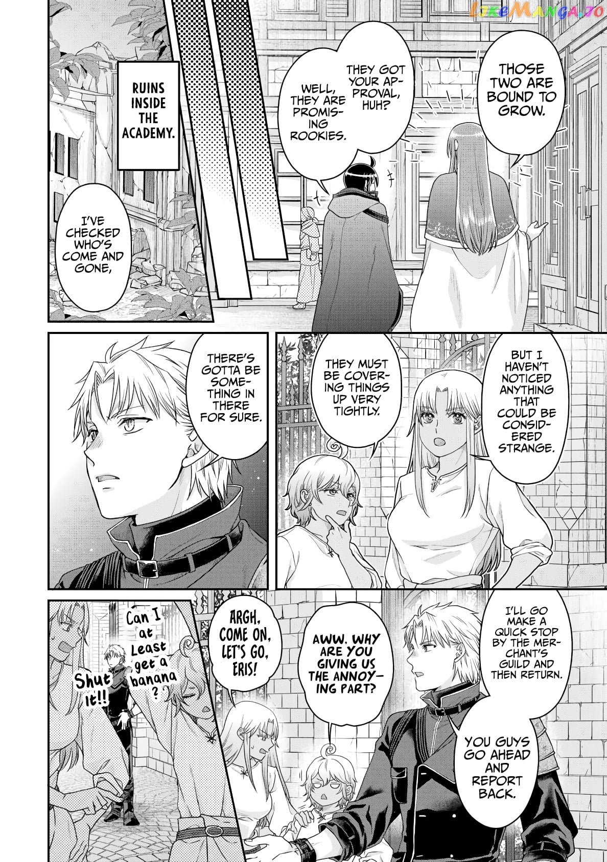 Tsuki ga Michibiku Isekai Douchuu chapter 84 - page 25