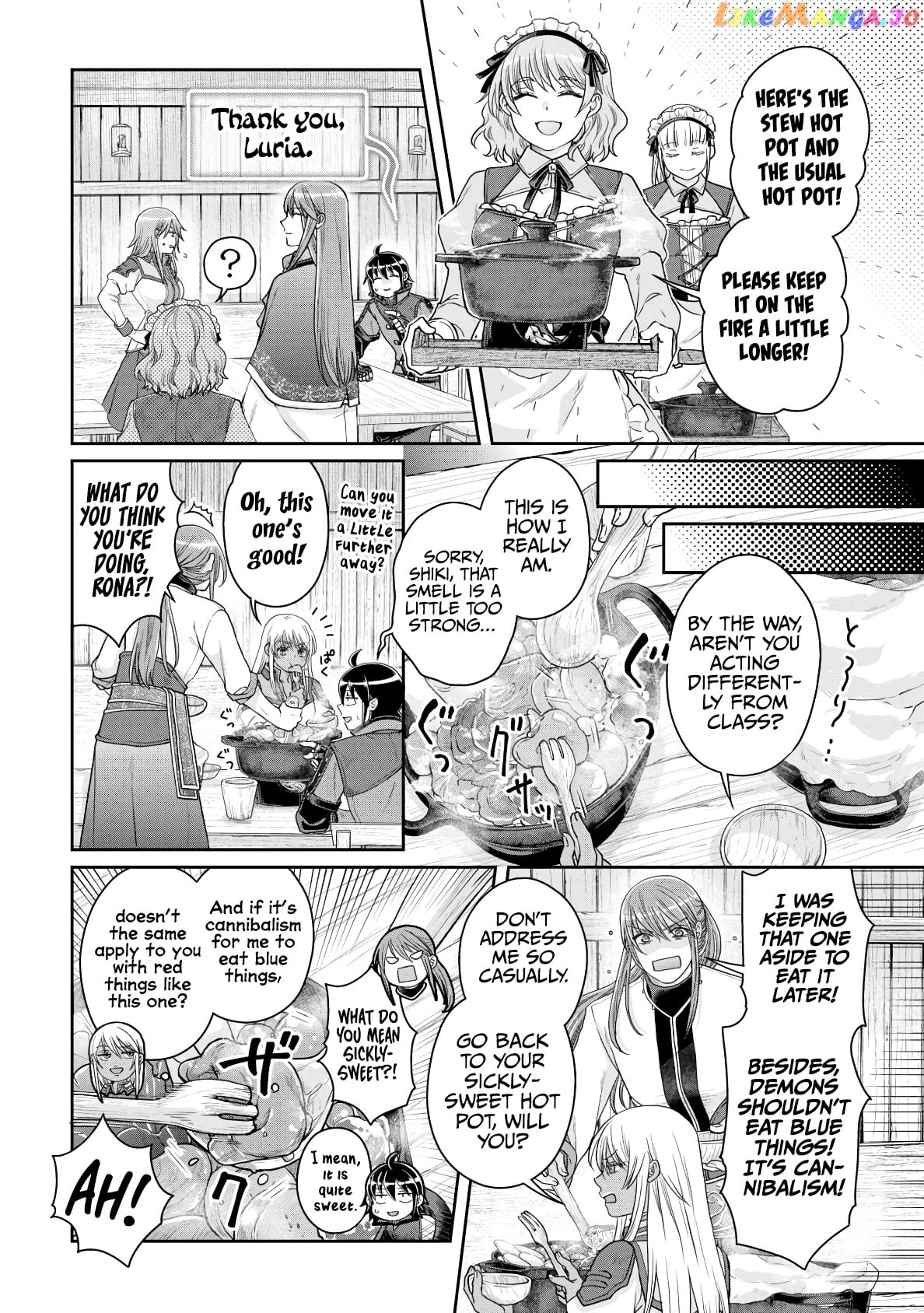 Tsuki ga Michibiku Isekai Douchuu chapter 84 - page 9