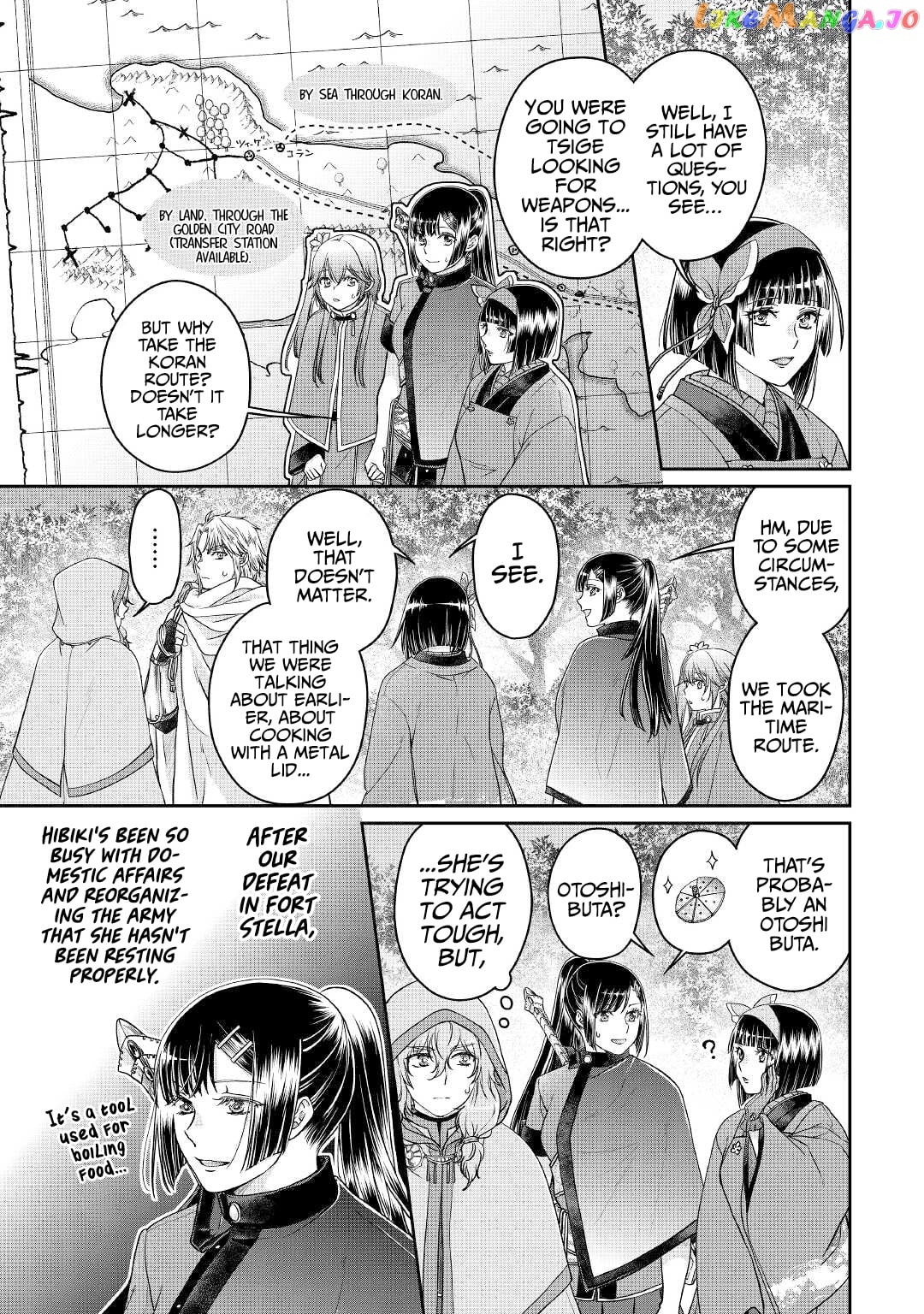 Tsuki ga Michibiku Isekai Douchuu chapter 68 - page 22