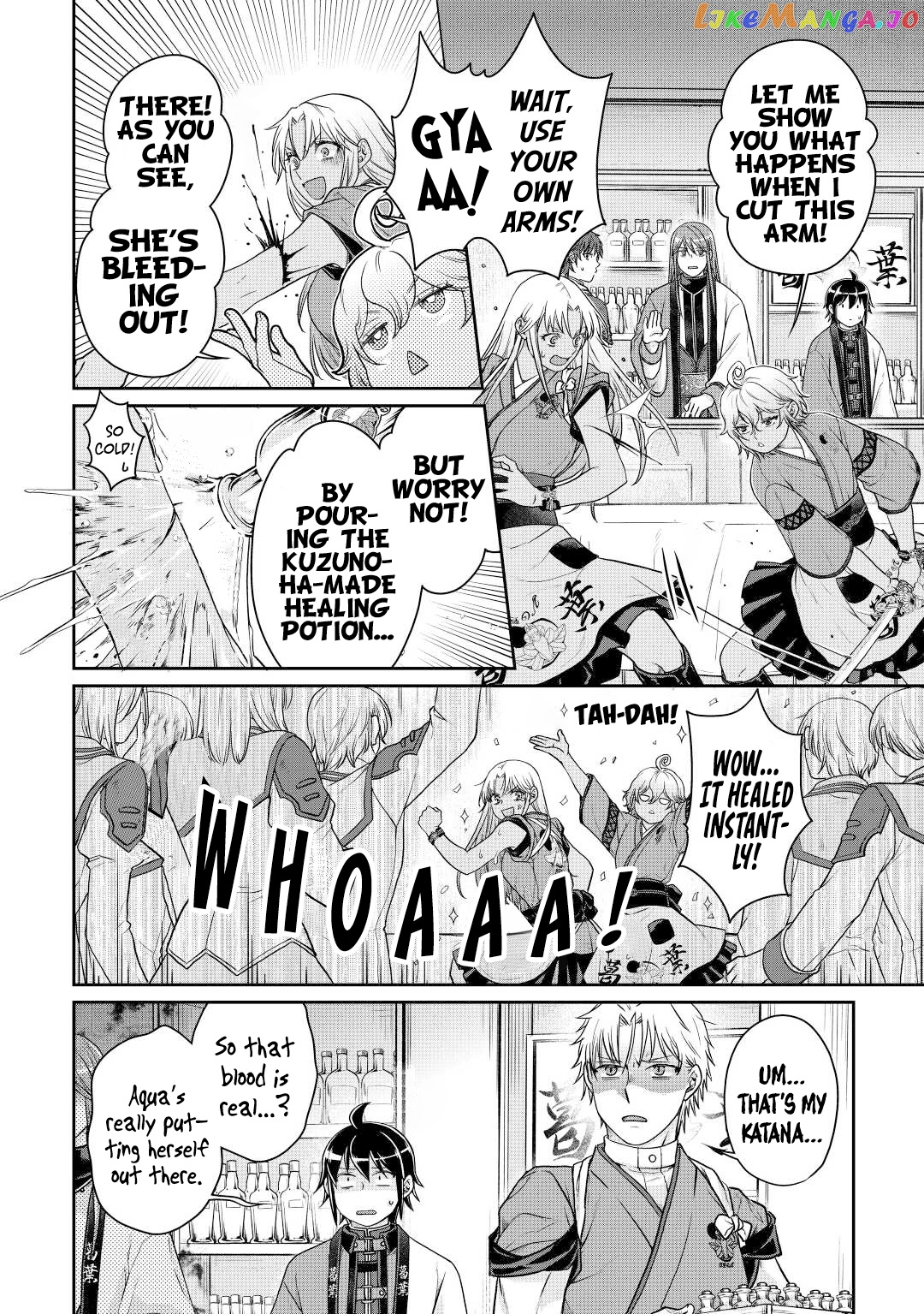 Tsuki ga Michibiku Isekai Douchuu chapter 77 - page 21