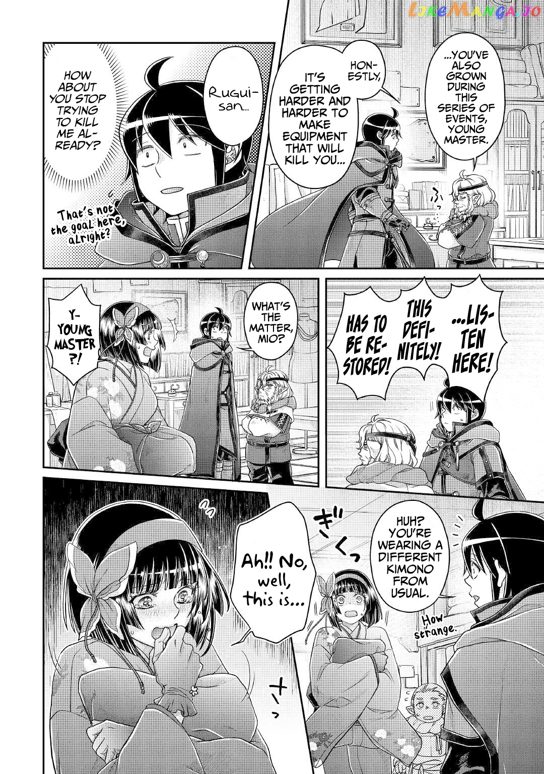 Tsuki ga Michibiku Isekai Douchuu chapter 69 - page 17