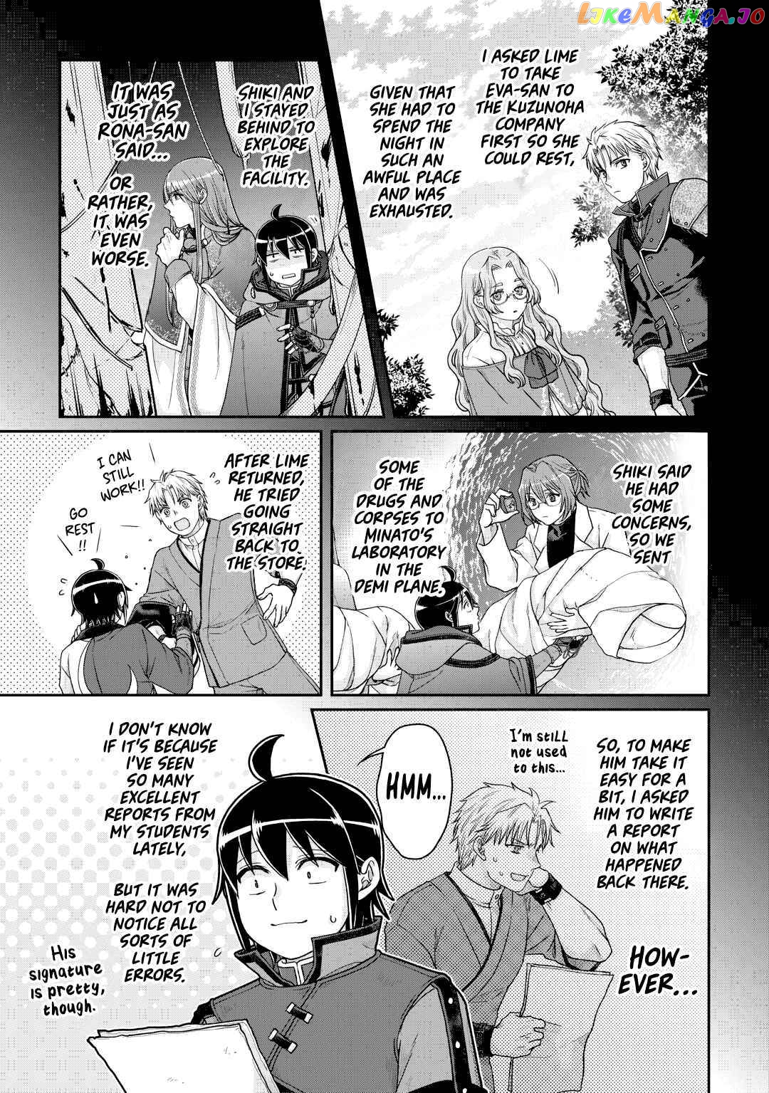 Tsuki ga Michibiku Isekai Douchuu chapter 86 - page 12