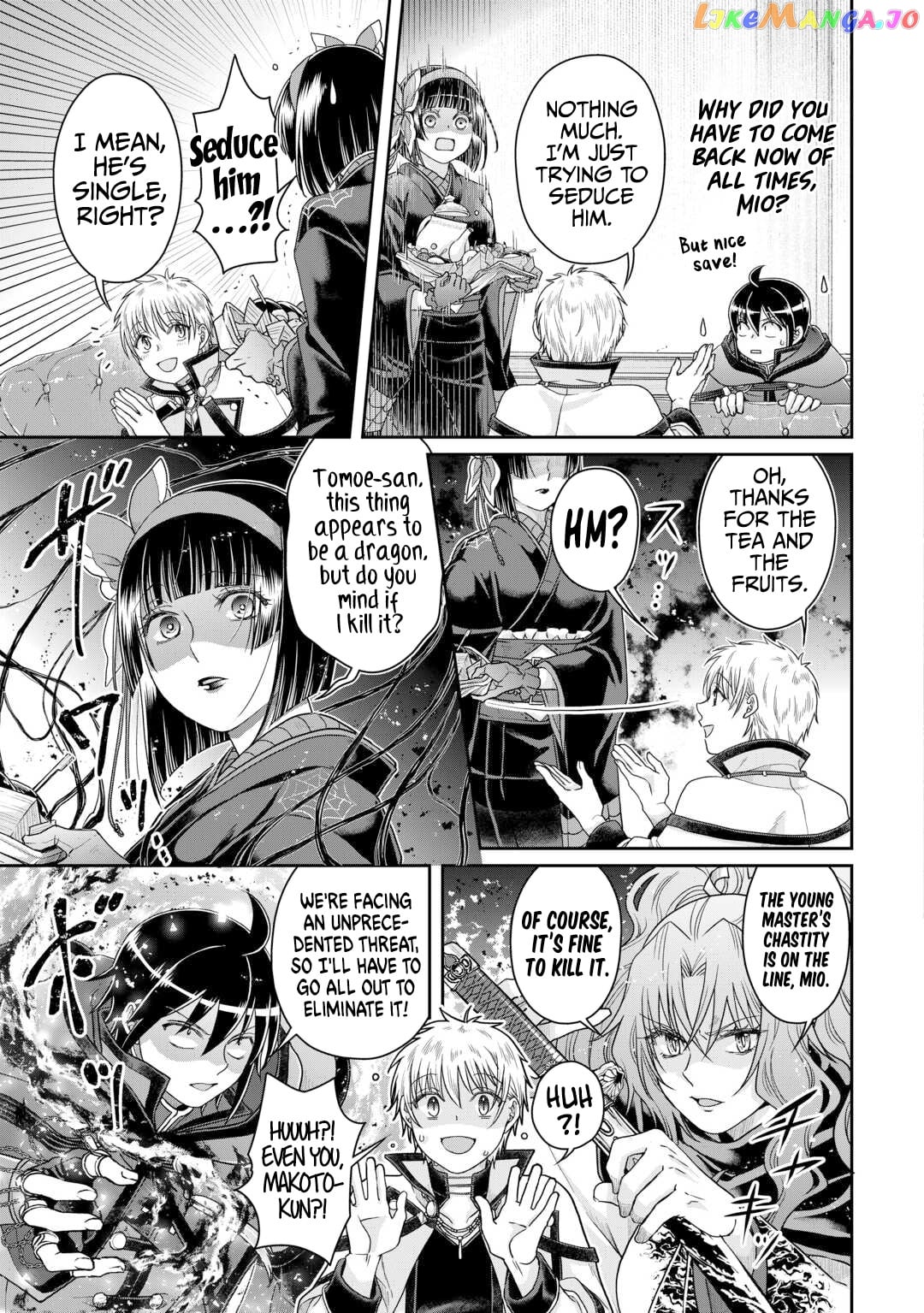 Tsuki ga Michibiku Isekai Douchuu chapter 87 - page 14