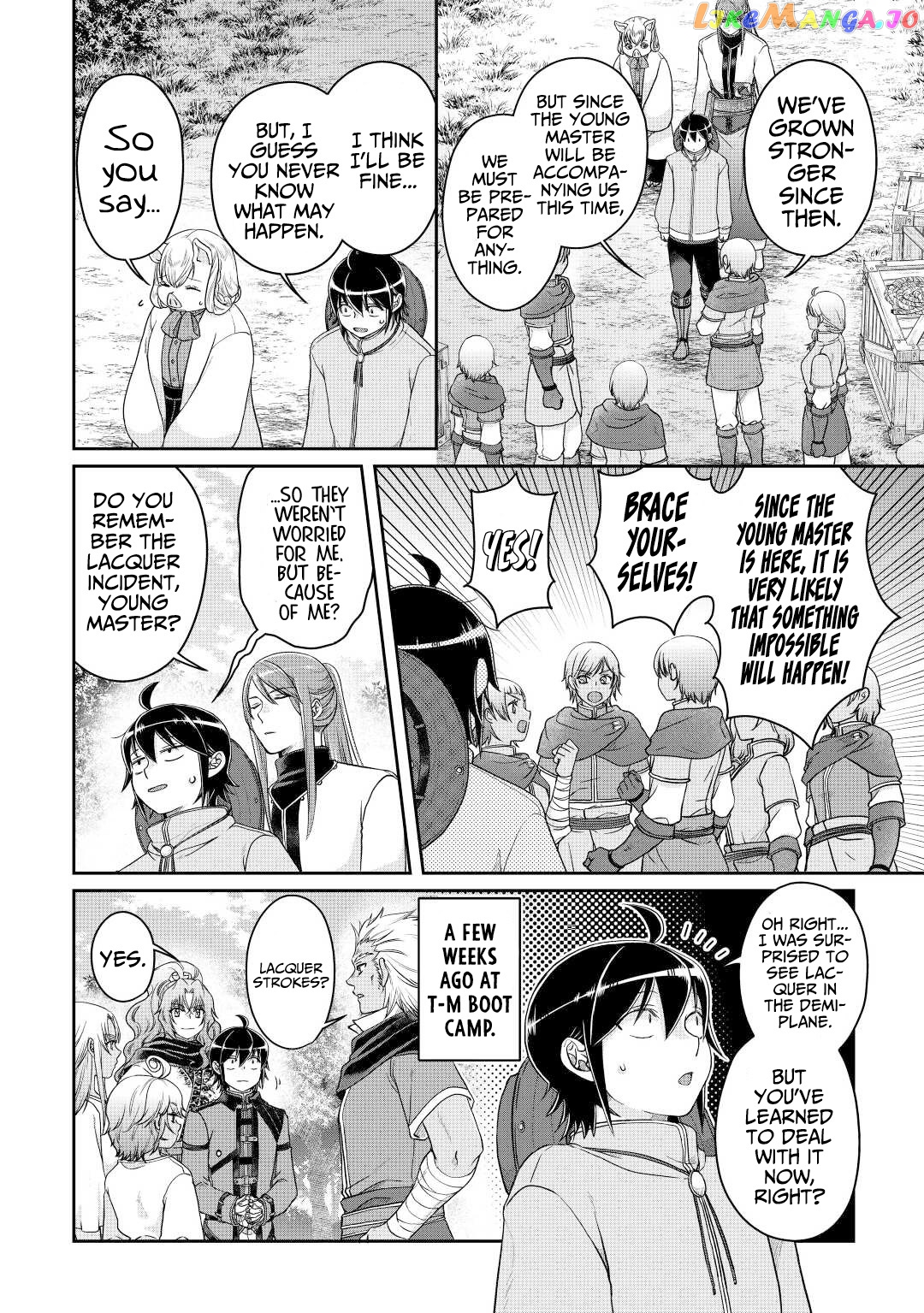 Tsuki ga Michibiku Isekai Douchuu chapter 73 - page 7
