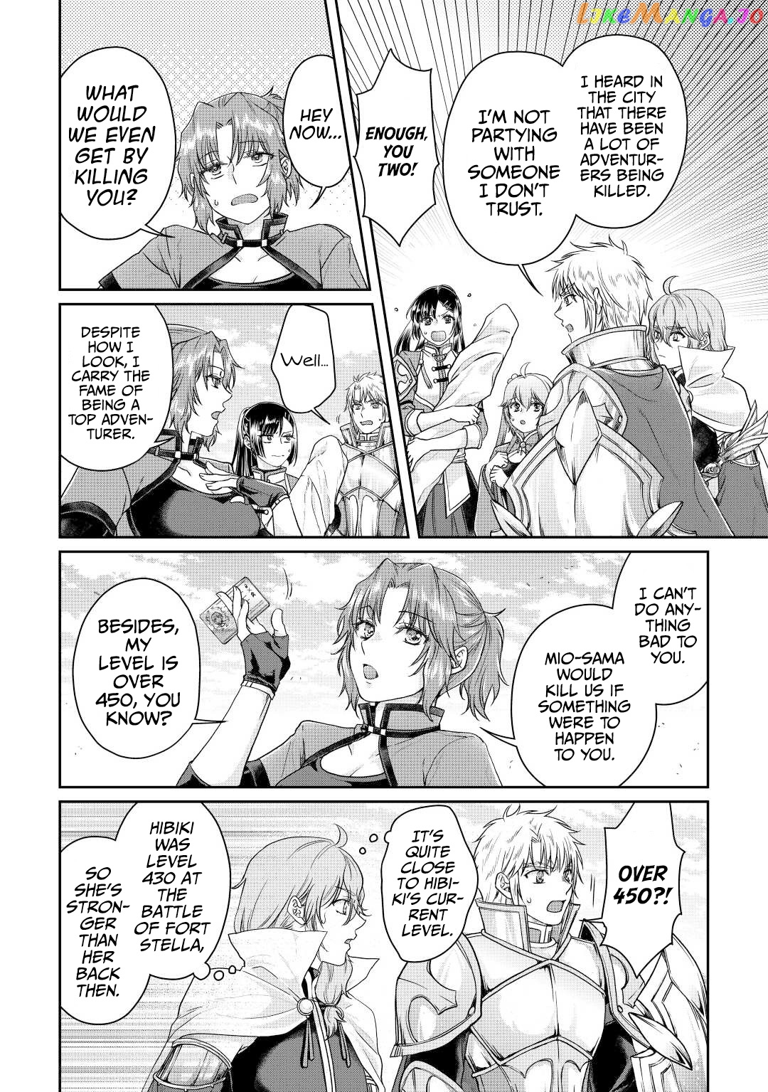 Tsuki ga Michibiku Isekai Douchuu chapter 74 - page 8