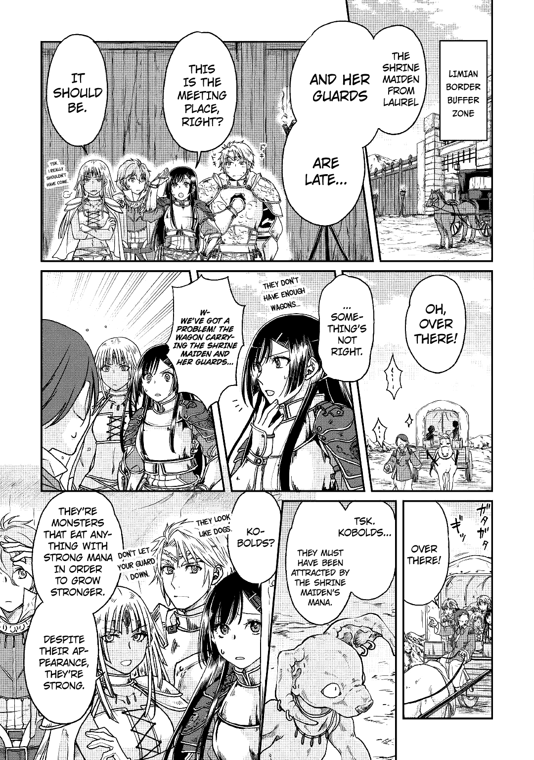 Tsuki ga Michibiku Isekai Douchuu chapter 30 - page 15