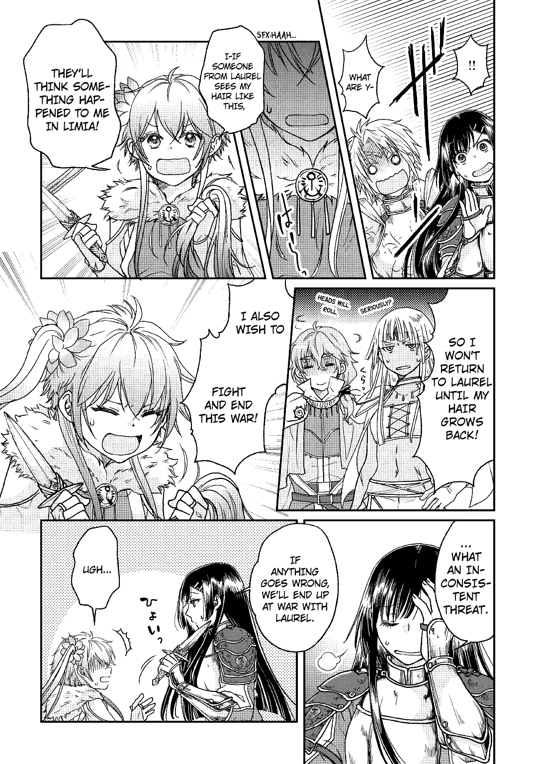 Tsuki ga Michibiku Isekai Douchuu chapter 30 - page 23