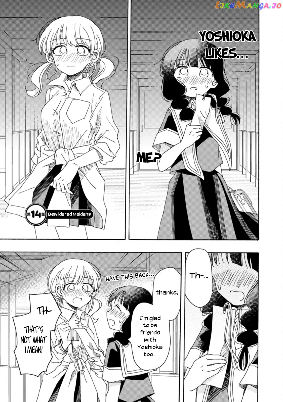 Yuri Is Forbidden For Yuri Ota! chapter 14 - page 1