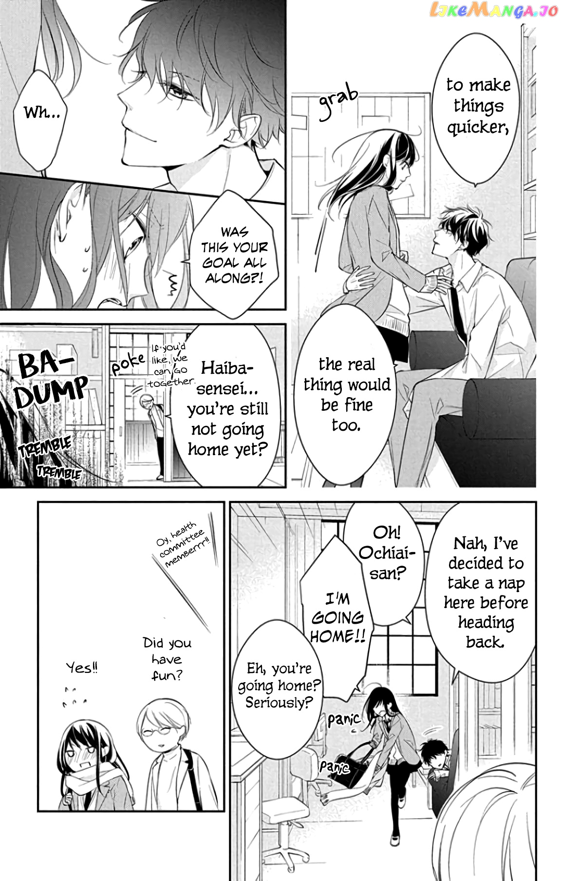 Tsuiraku JK to Haijin Kyoushi chapter 6 - page 8