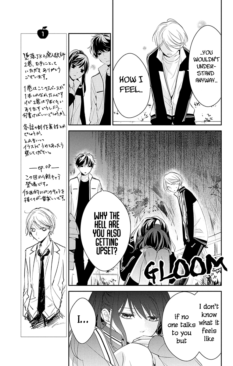 Tsuiraku JK to Haijin Kyoushi chapter 8 - page 19