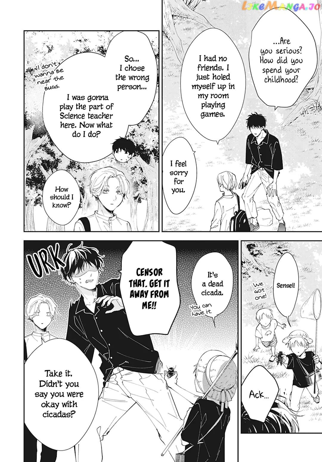 Tsuiraku JK to Haijin Kyoushi chapter 91 - page 8