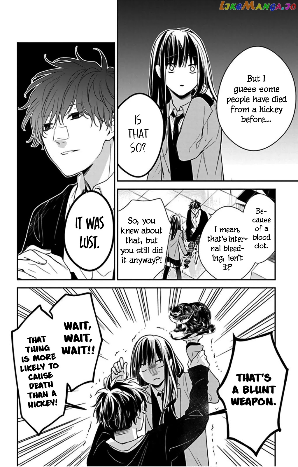 Tsuiraku JK to Haijin Kyoushi chapter 37 - page 8