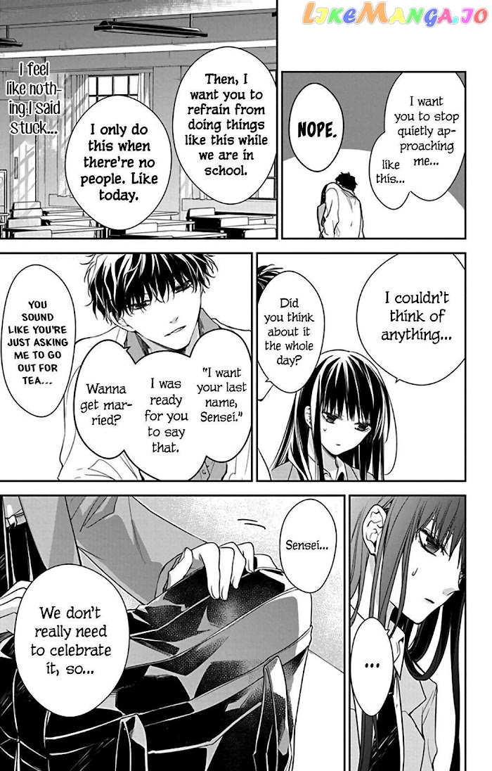 Tsuiraku JK to Haijin Kyoushi chapter 61 - page 19