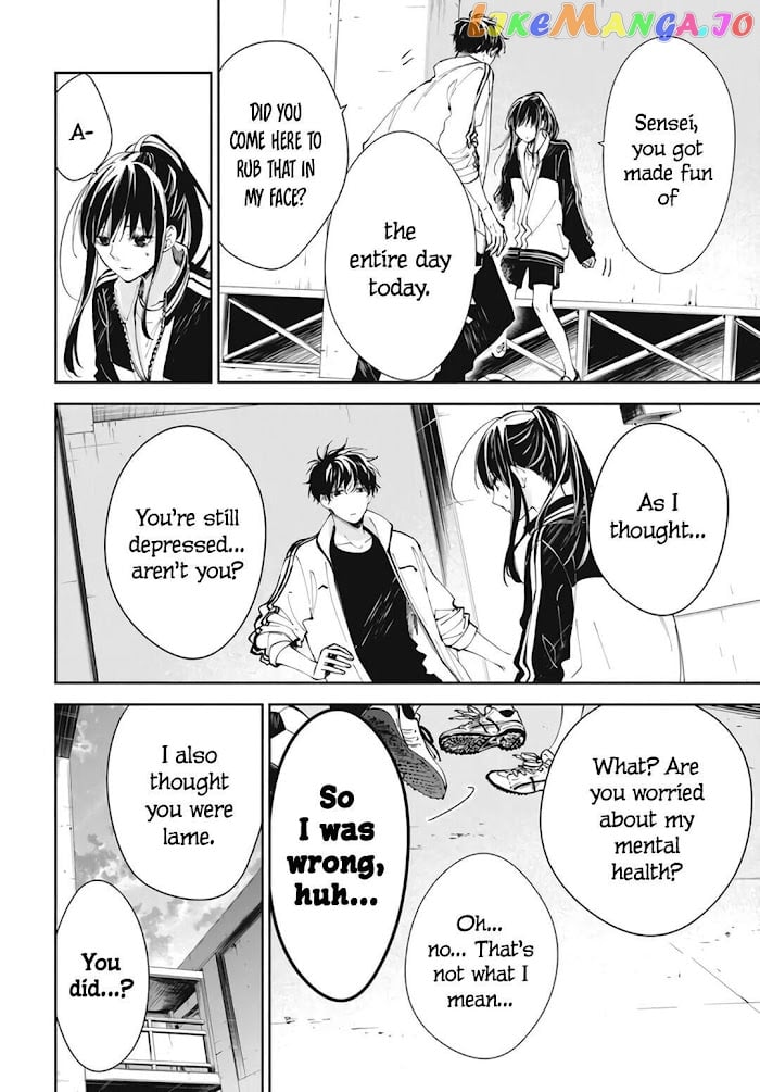 Tsuiraku JK to Haijin Kyoushi chapter 66 - page 22