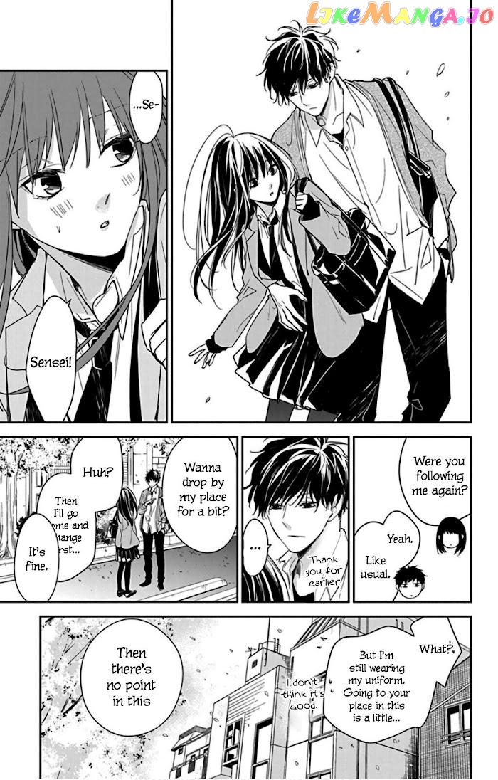 Tsuiraku JK to Haijin Kyoushi chapter 49 - page 17