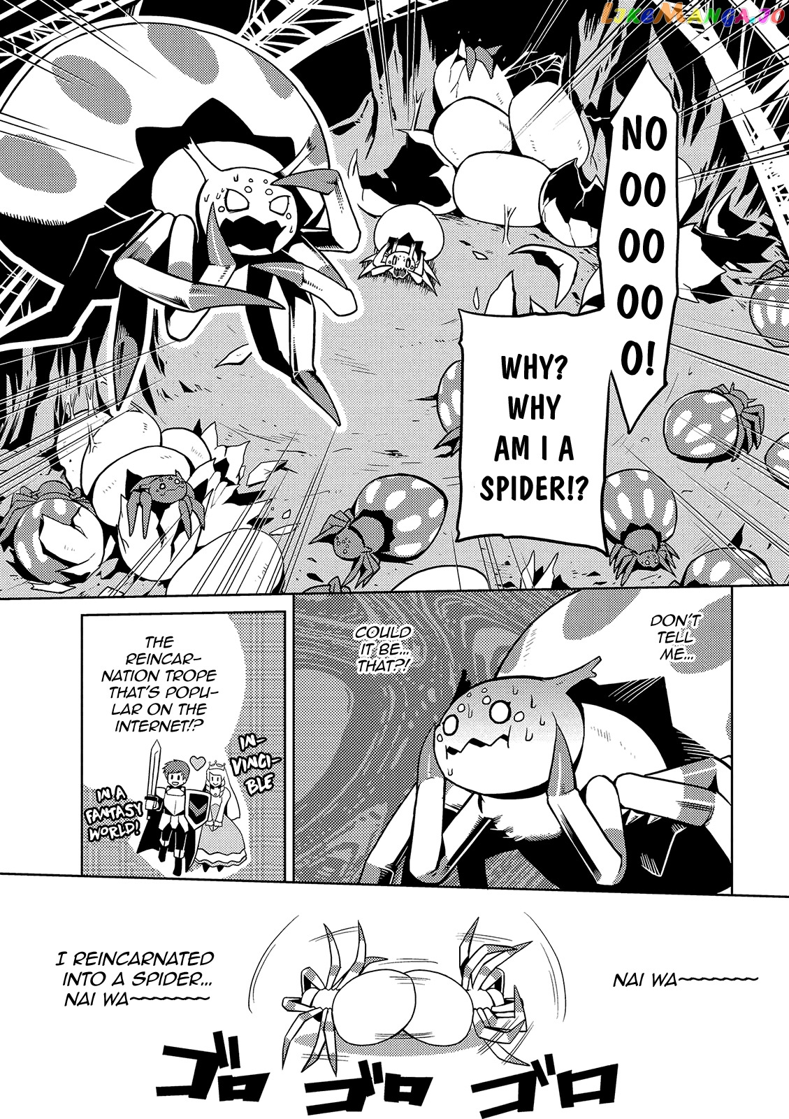 So I'm a Spider, So What? chapter 1.1 - page 4