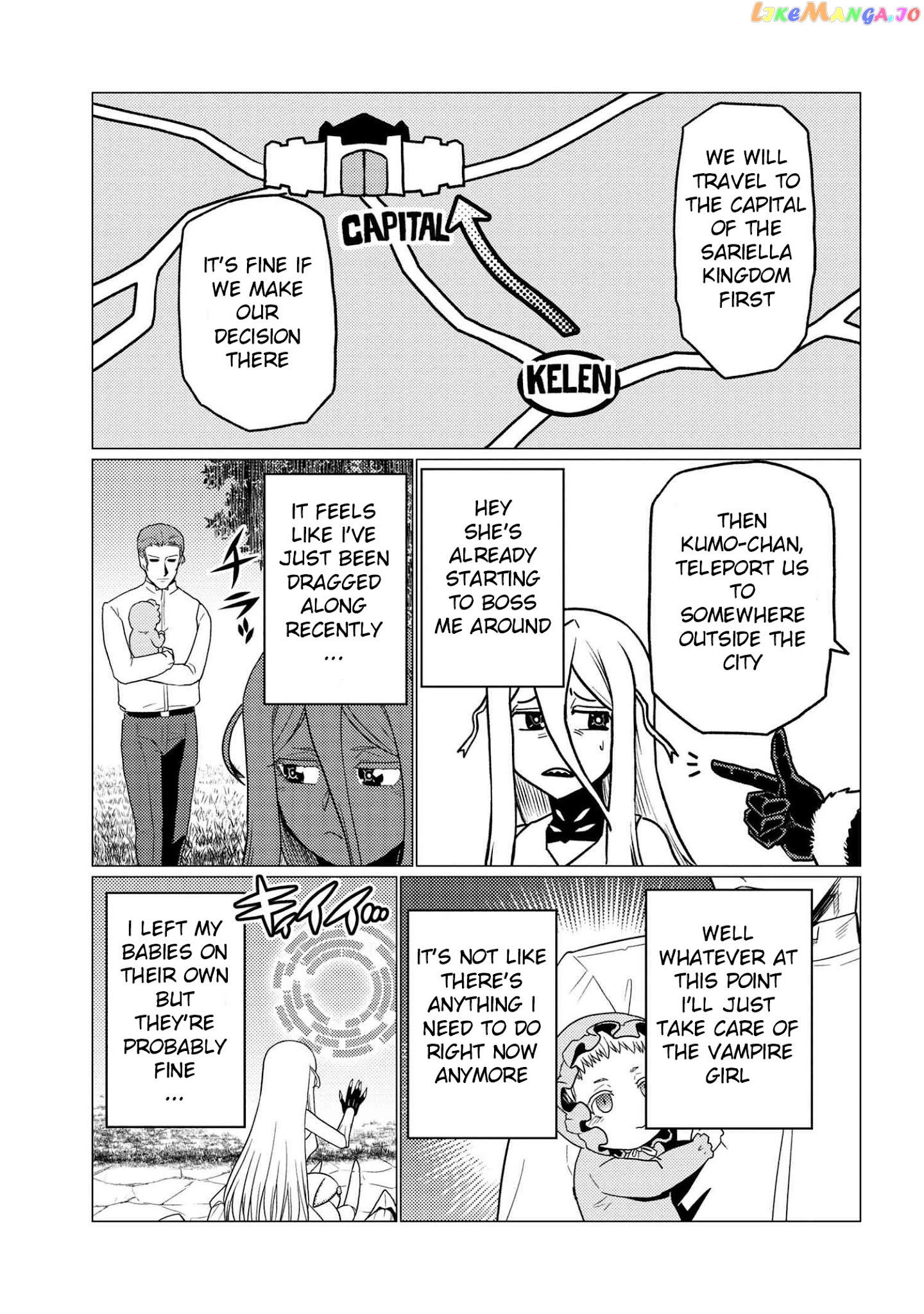 So I'm a Spider, So What? chapter 54.1 - page 13
