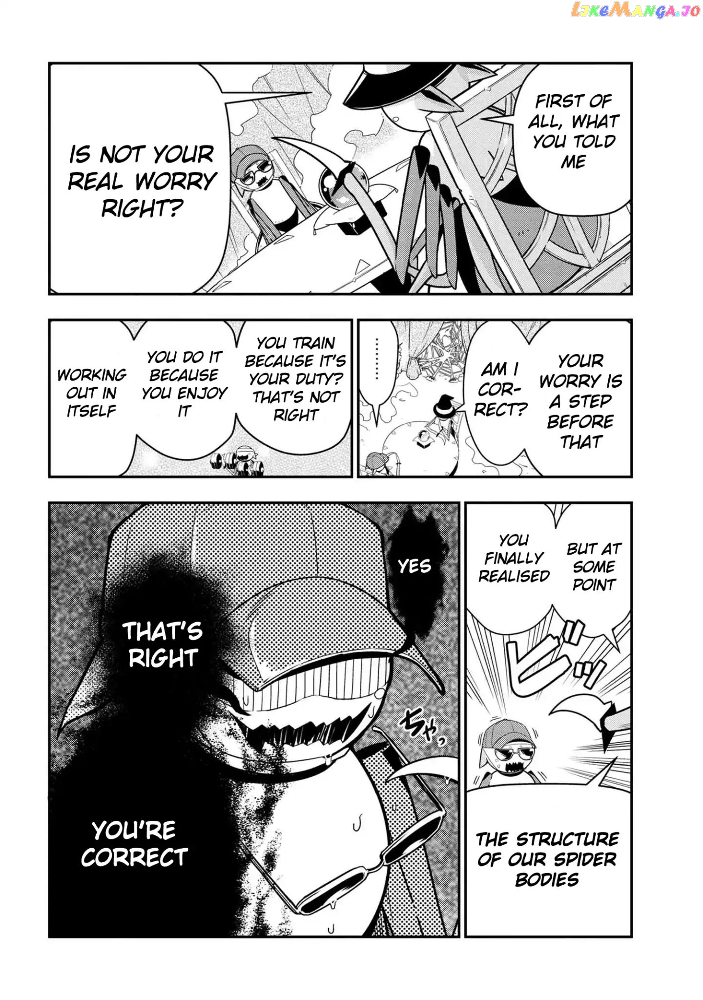 Kumo Desu Ga, Nani Ka Daily Life Of The Four Spider Sisters chapter 8 - page 4