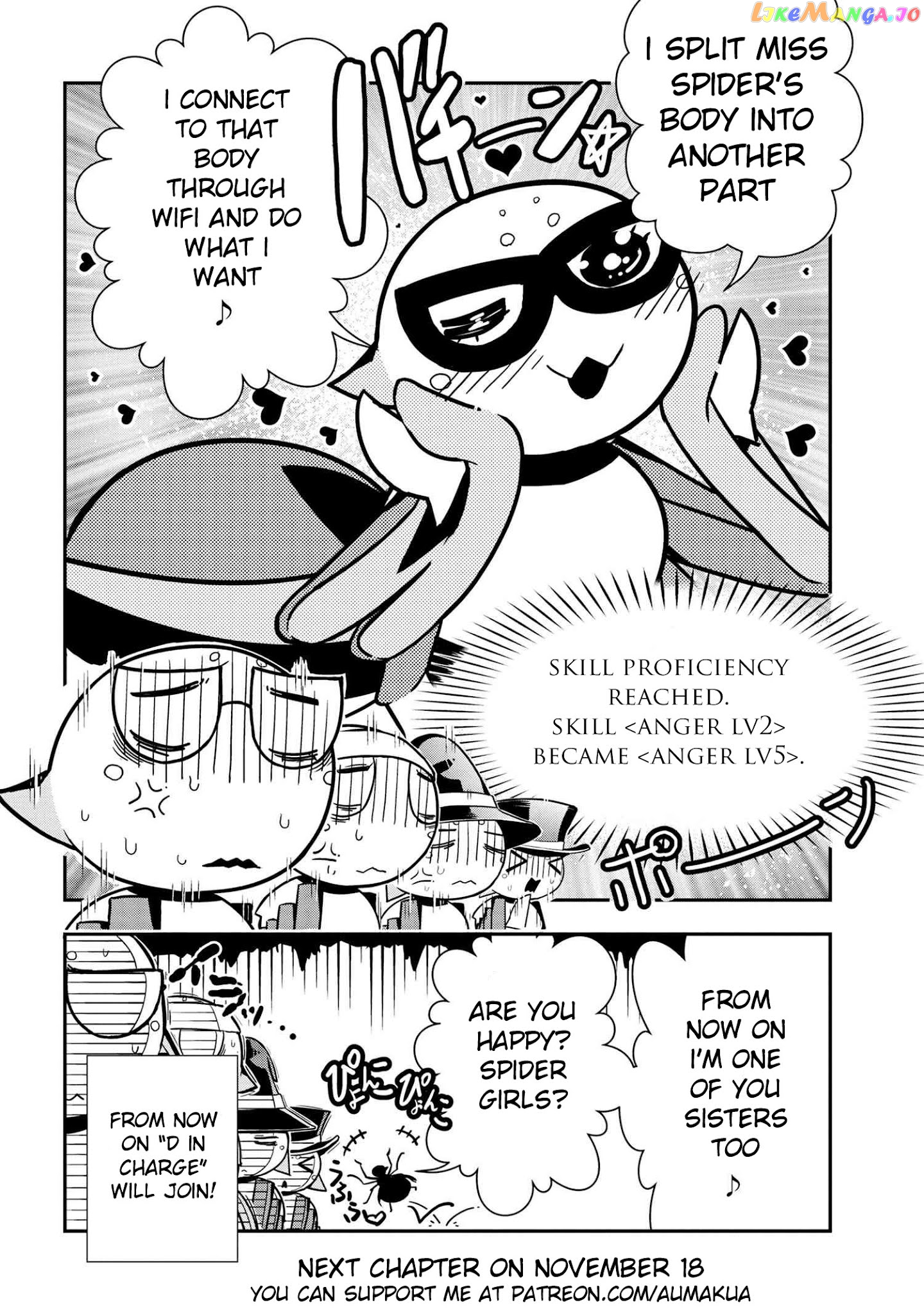 Kumo Desu Ga, Nani Ka Daily Life Of The Four Spider Sisters chapter 85 - page 8