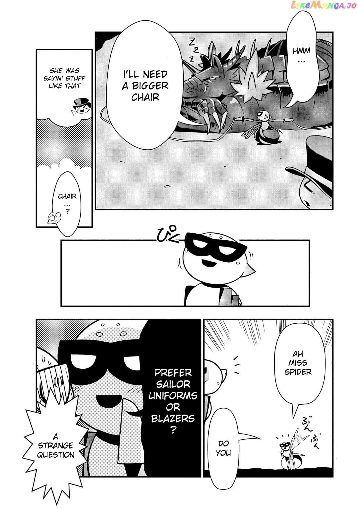 Kumo Desu Ga, Nani Ka Daily Life Of The Four Spider Sisters chapter 86 - page 3