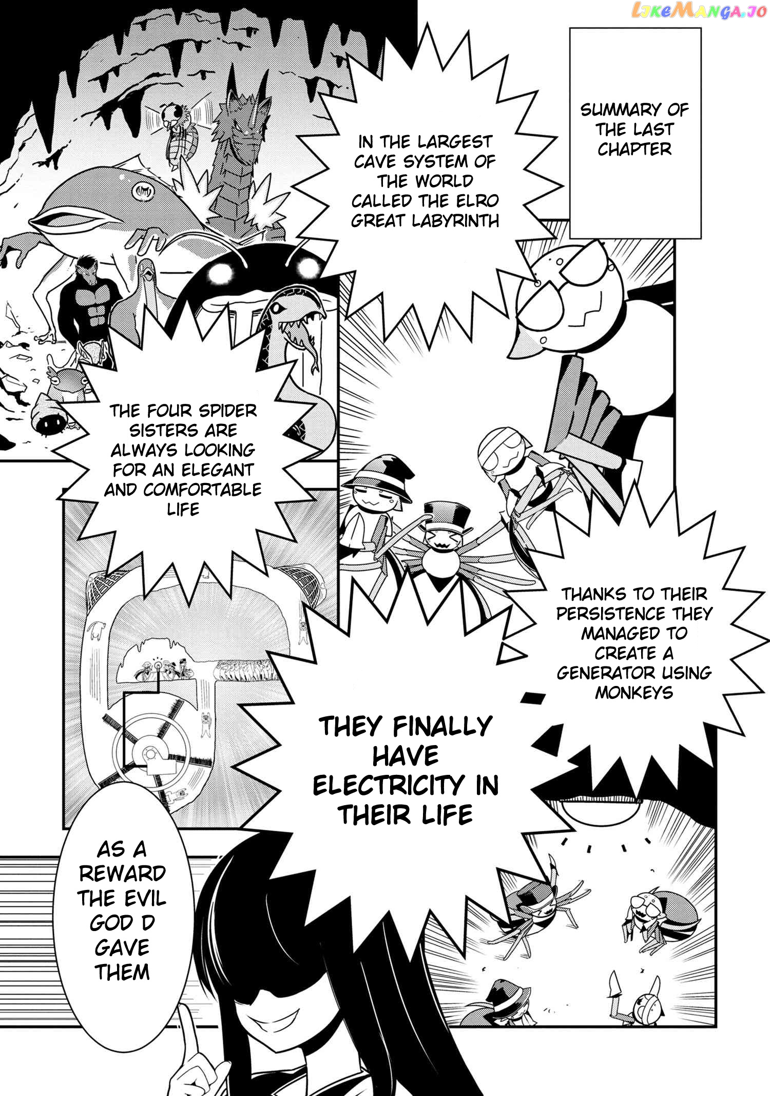 Kumo Desu Ga, Nani Ka Daily Life Of The Four Spider Sisters chapter 52 - page 1