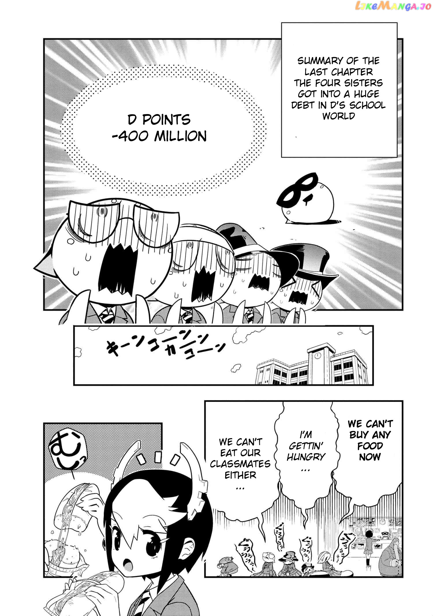 Kumo Desu Ga, Nani Ka Daily Life Of The Four Spider Sisters chapter 88 - page 1