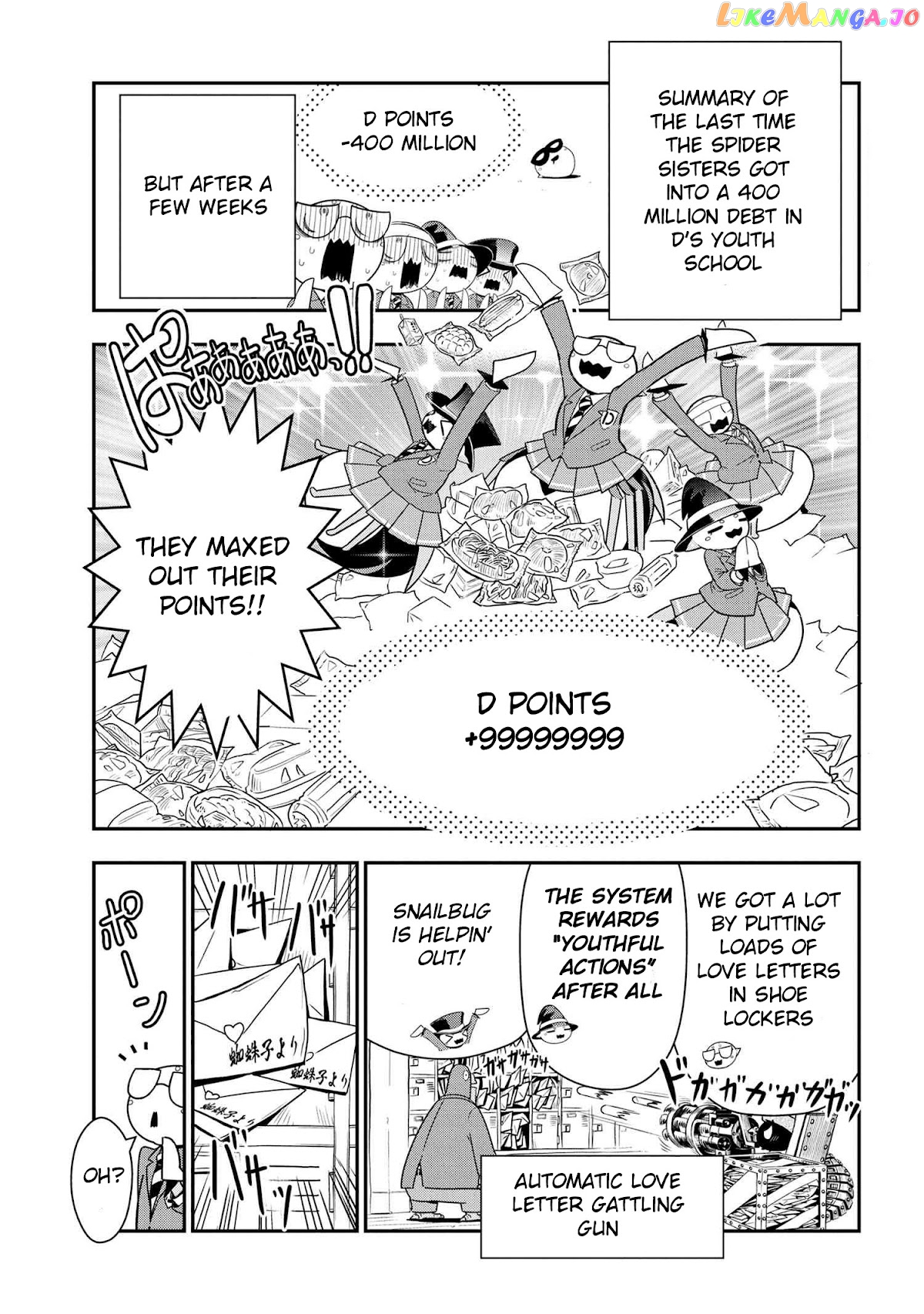 Kumo Desu Ga, Nani Ka Daily Life Of The Four Spider Sisters chapter 89 - page 1