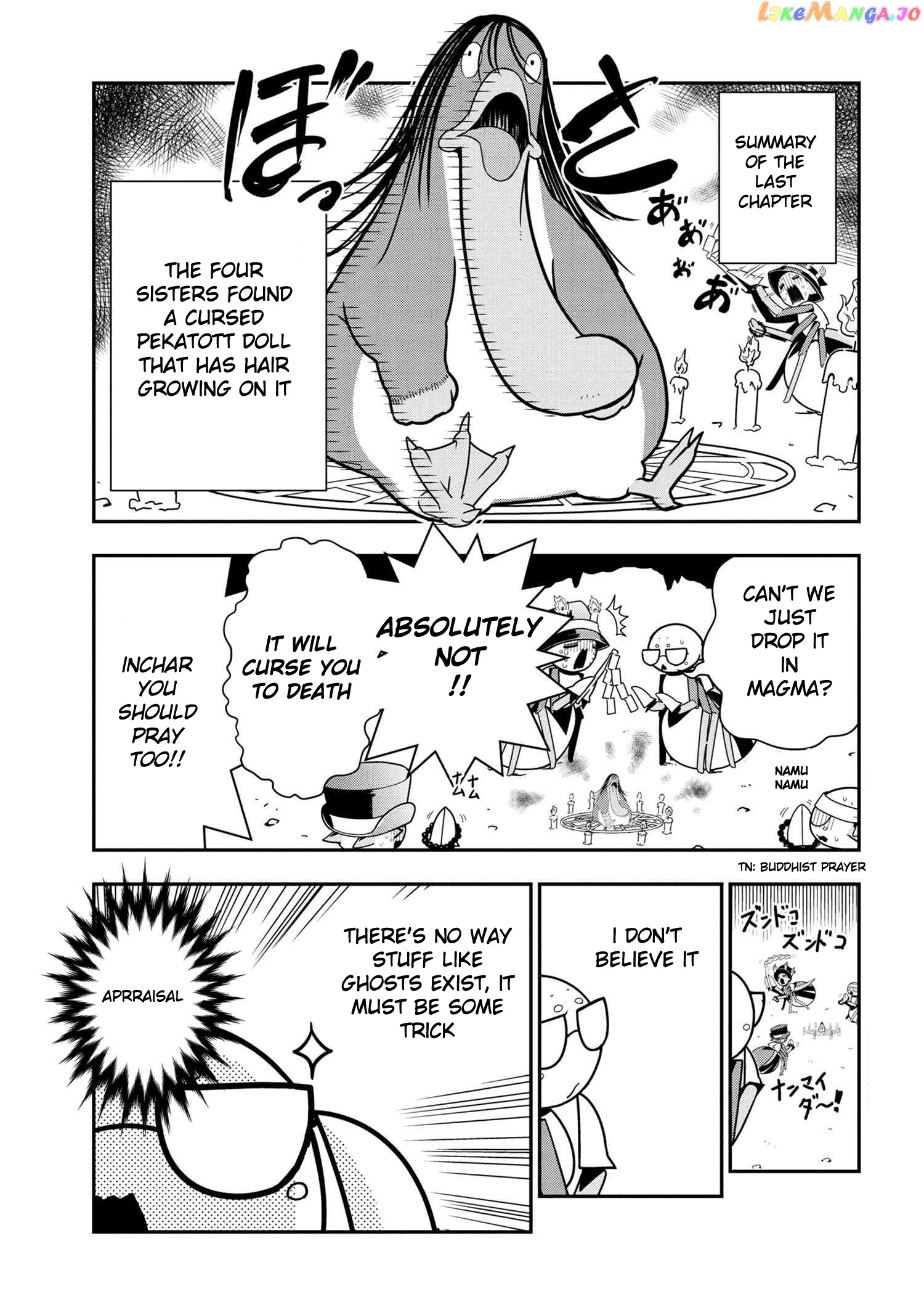 Kumo Desu Ga, Nani Ka Daily Life Of The Four Spider Sisters chapter 59 - page 1