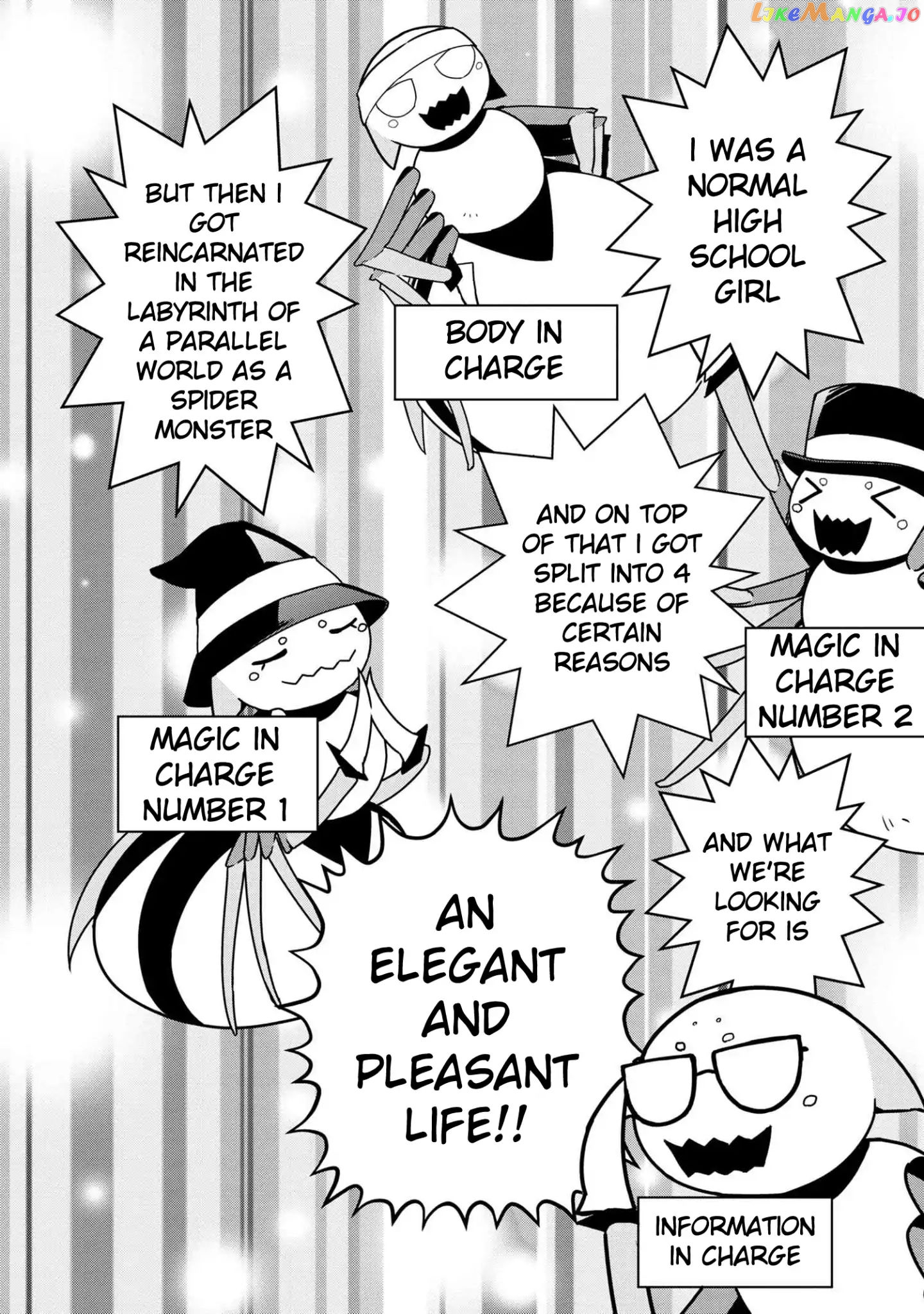 Kumo Desu Ga, Nani Ka Daily Life Of The Four Spider Sisters chapter 18 - page 1