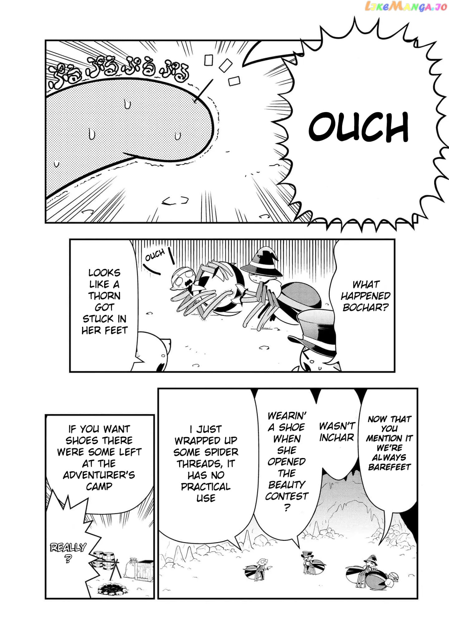 Kumo Desu Ga, Nani Ka Daily Life Of The Four Spider Sisters chapter 70 - page 1