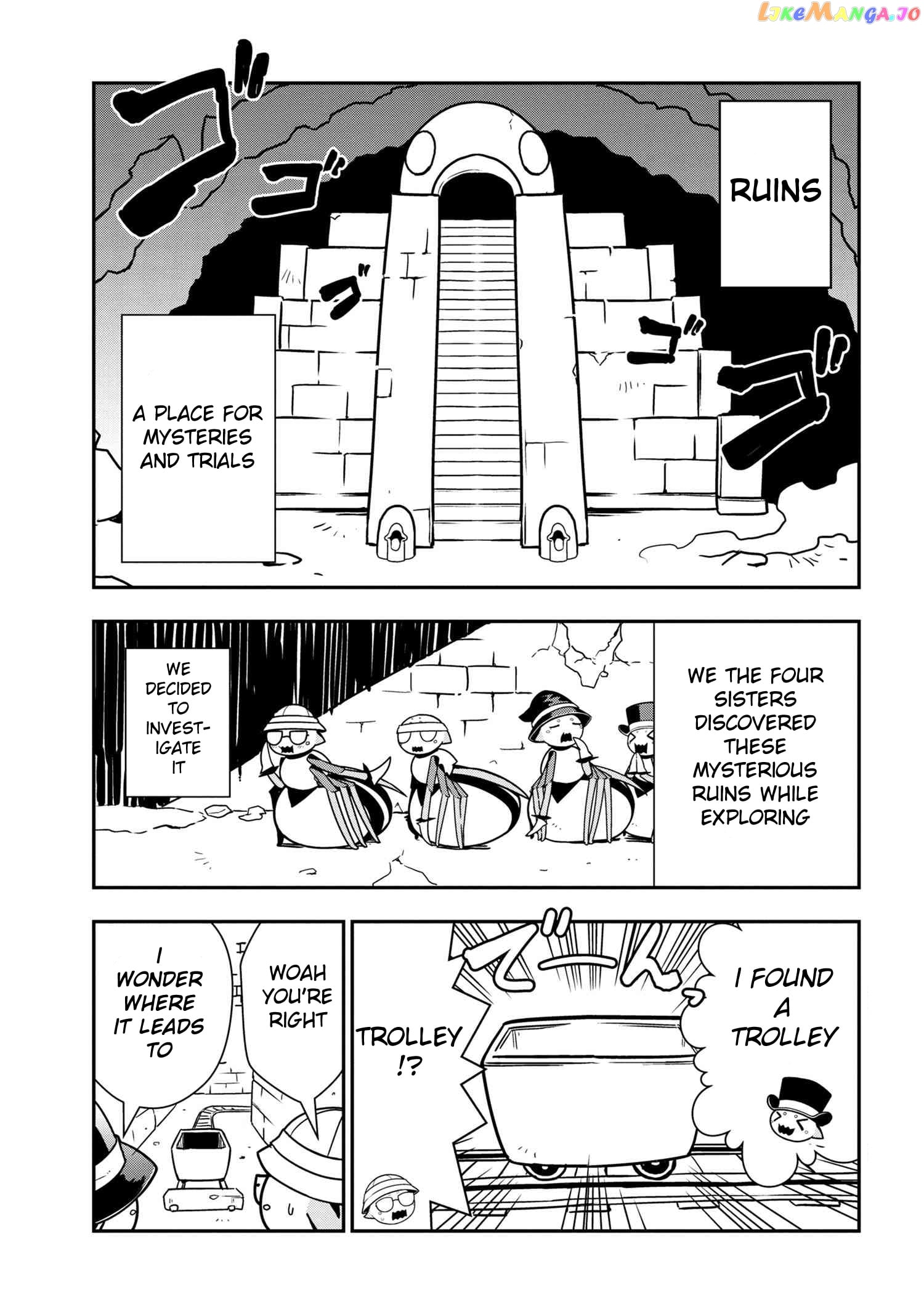 Kumo Desu Ga, Nani Ka Daily Life Of The Four Spider Sisters chapter 40 - page 1