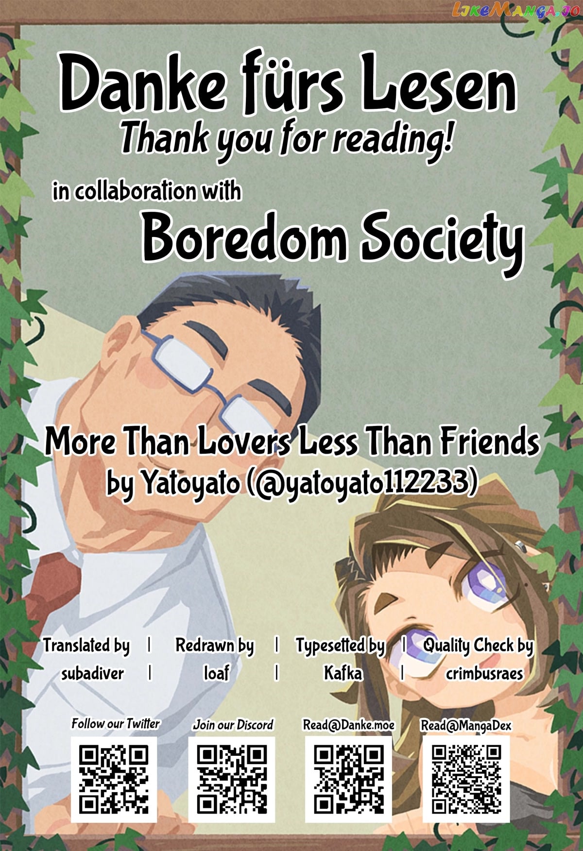 More Than Lovers, Less Than Friends chapter 21 - page 19