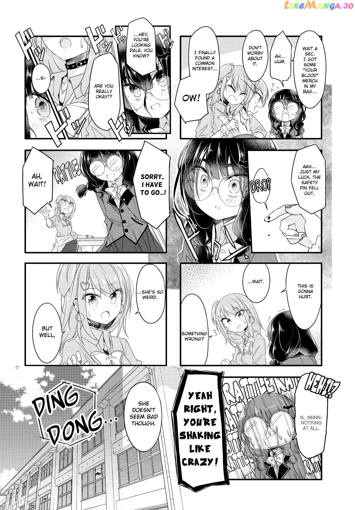 Gyaru To Nekura No Kyuuketsu Kankei chapter 1 - page 8