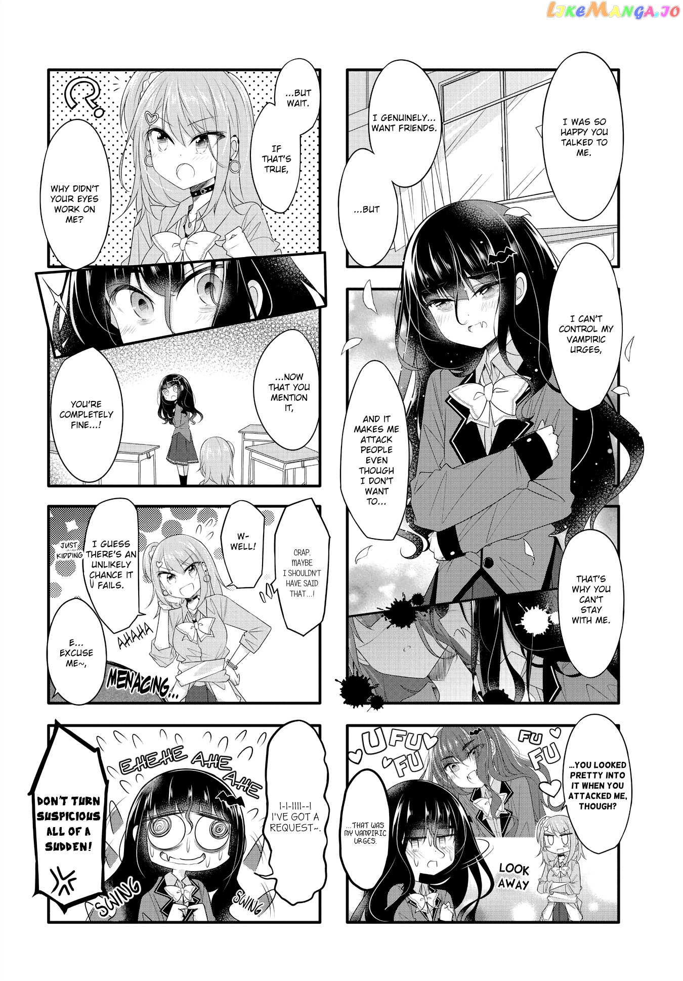 Gyaru To Nekura No Kyuuketsu Kankei chapter 2 - page 4