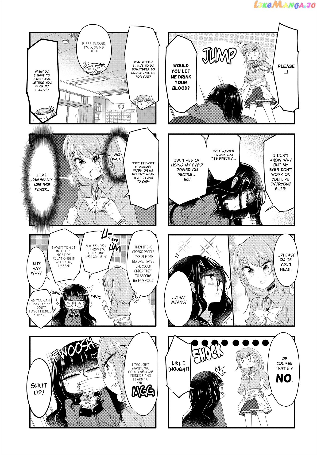 Gyaru To Nekura No Kyuuketsu Kankei chapter 2 - page 5