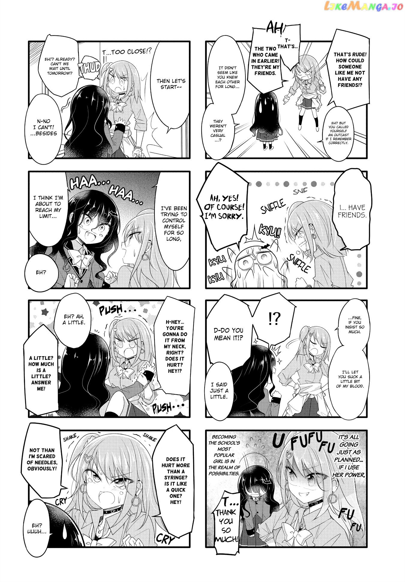 Gyaru To Nekura No Kyuuketsu Kankei chapter 2 - page 6