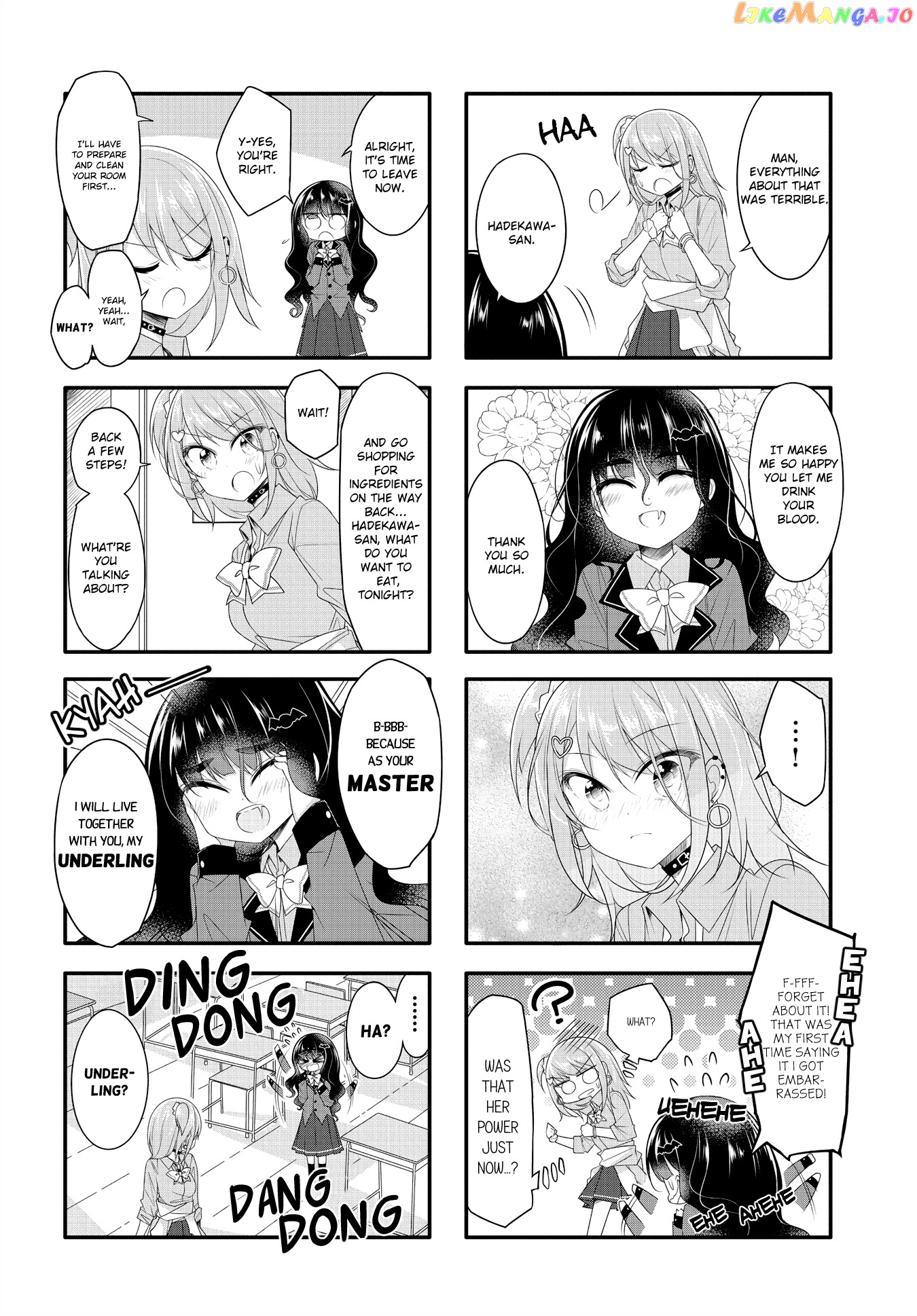 Gyaru To Nekura No Kyuuketsu Kankei chapter 2 - page 8