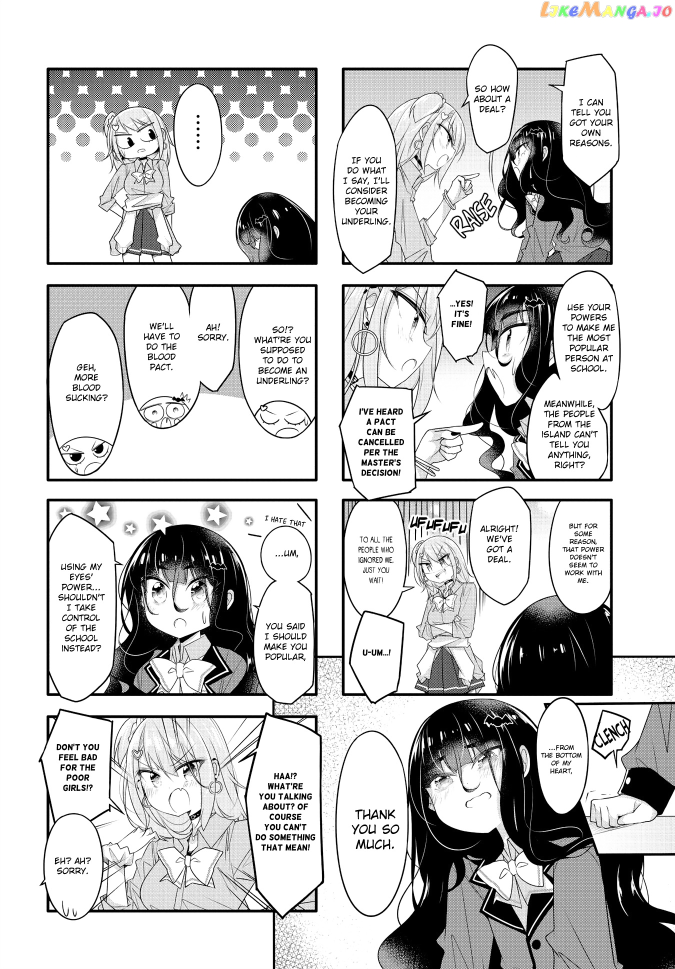 Gyaru To Nekura No Kyuuketsu Kankei chapter 3 - page 6
