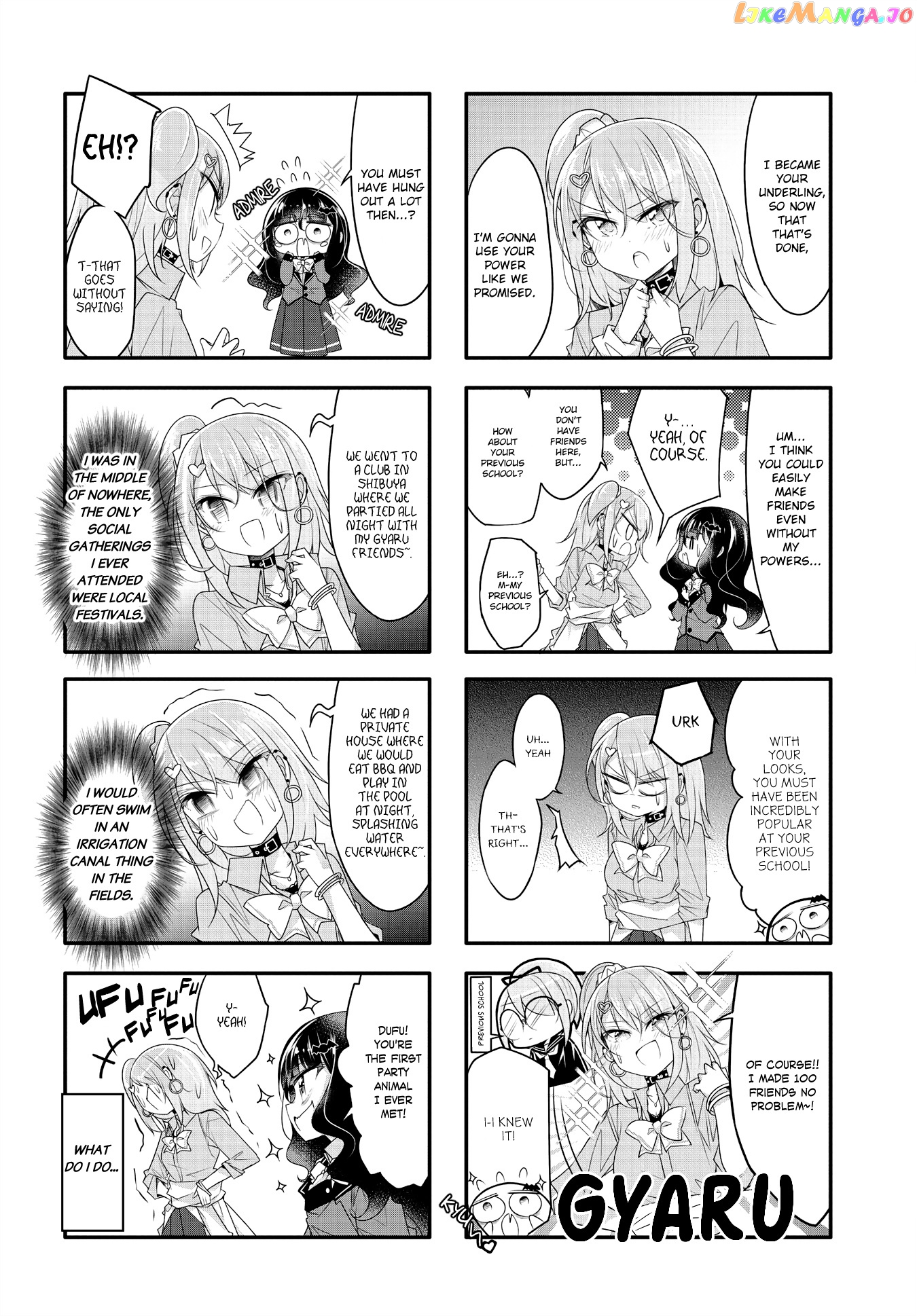 Gyaru To Nekura No Kyuuketsu Kankei chapter 4 - page 4