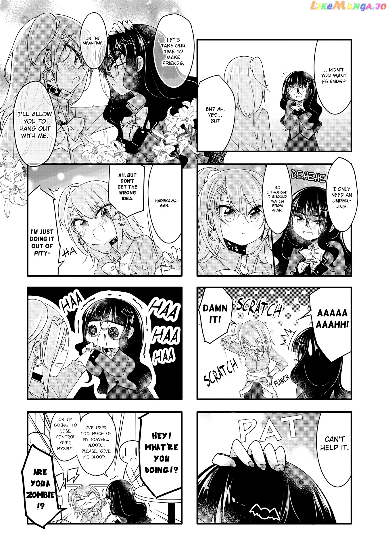 Gyaru To Nekura No Kyuuketsu Kankei chapter 4 - page 8
