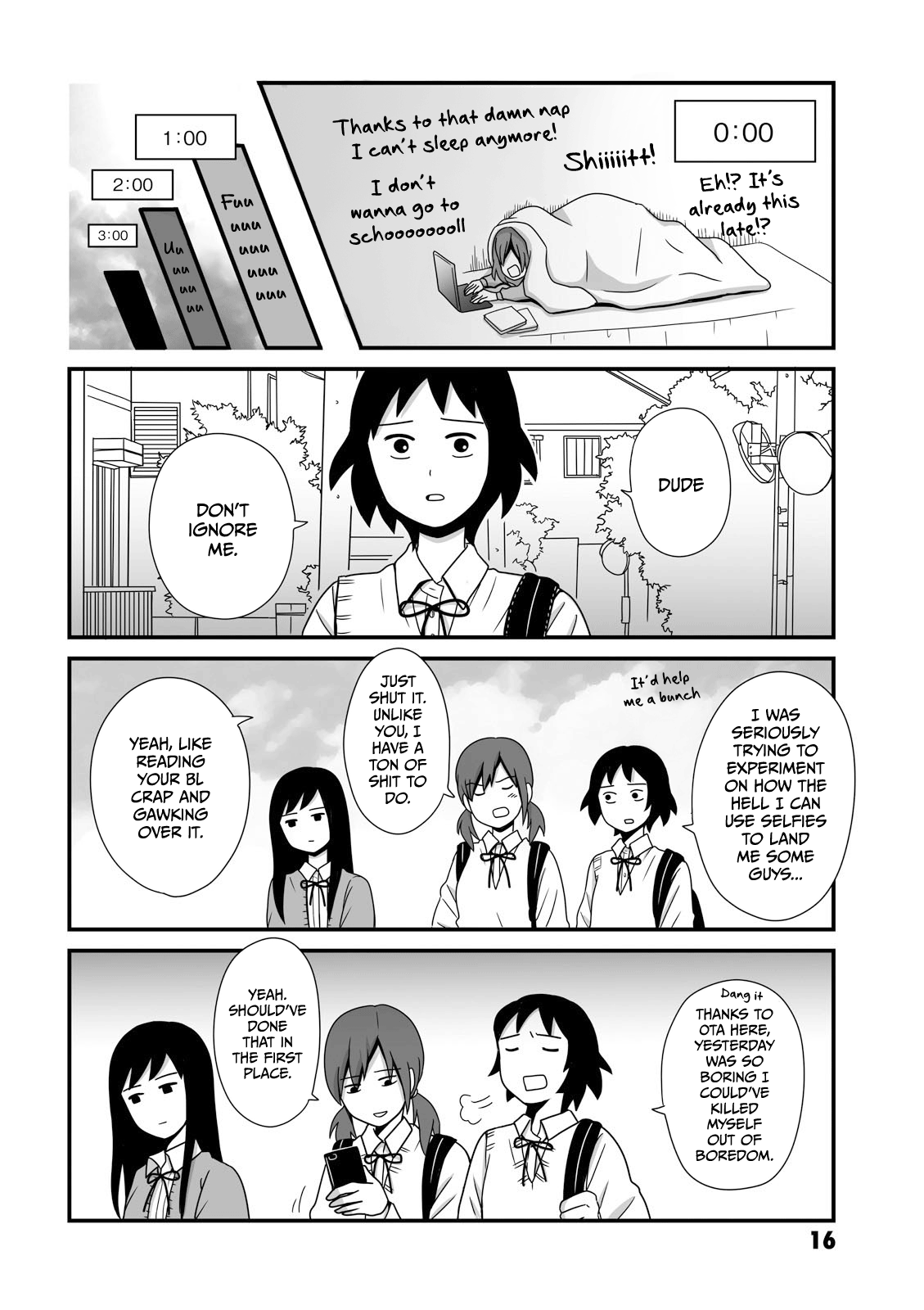Joshikousei No Mudazukai chapter 3 - page 4