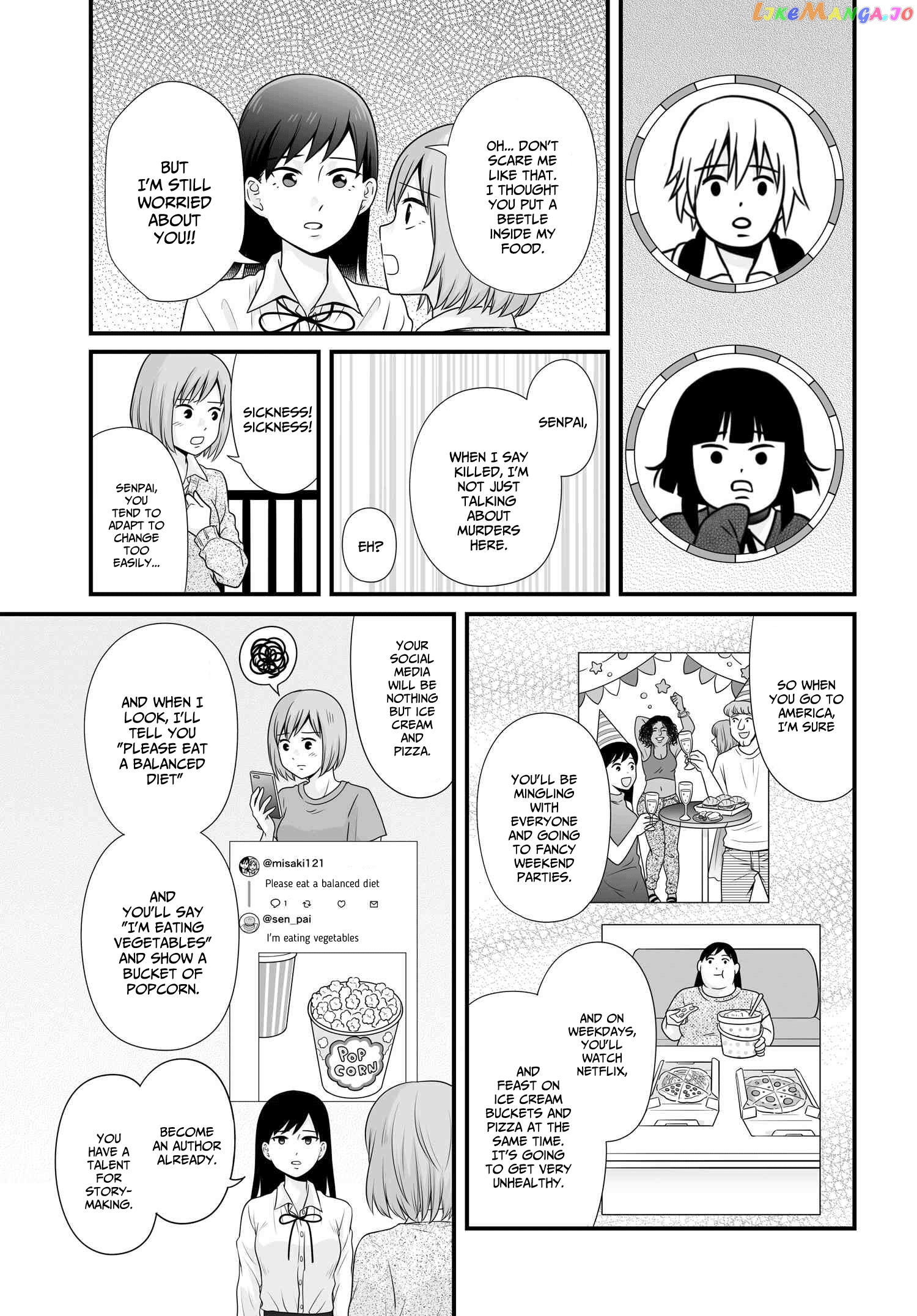 Joshikousei No Mudazukai chapter 93 - page 9