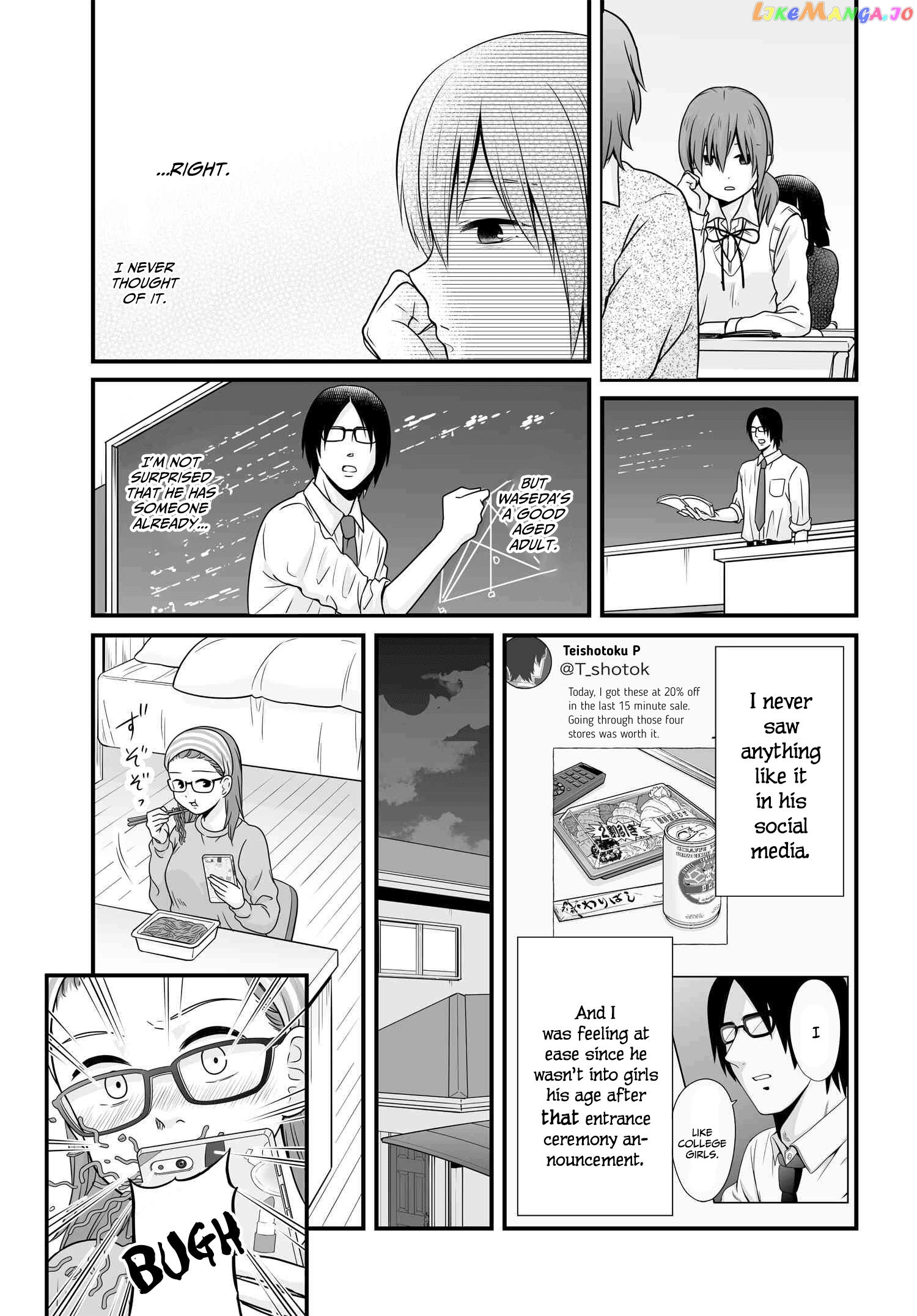 Joshikousei No Mudazukai chapter 94 - page 3