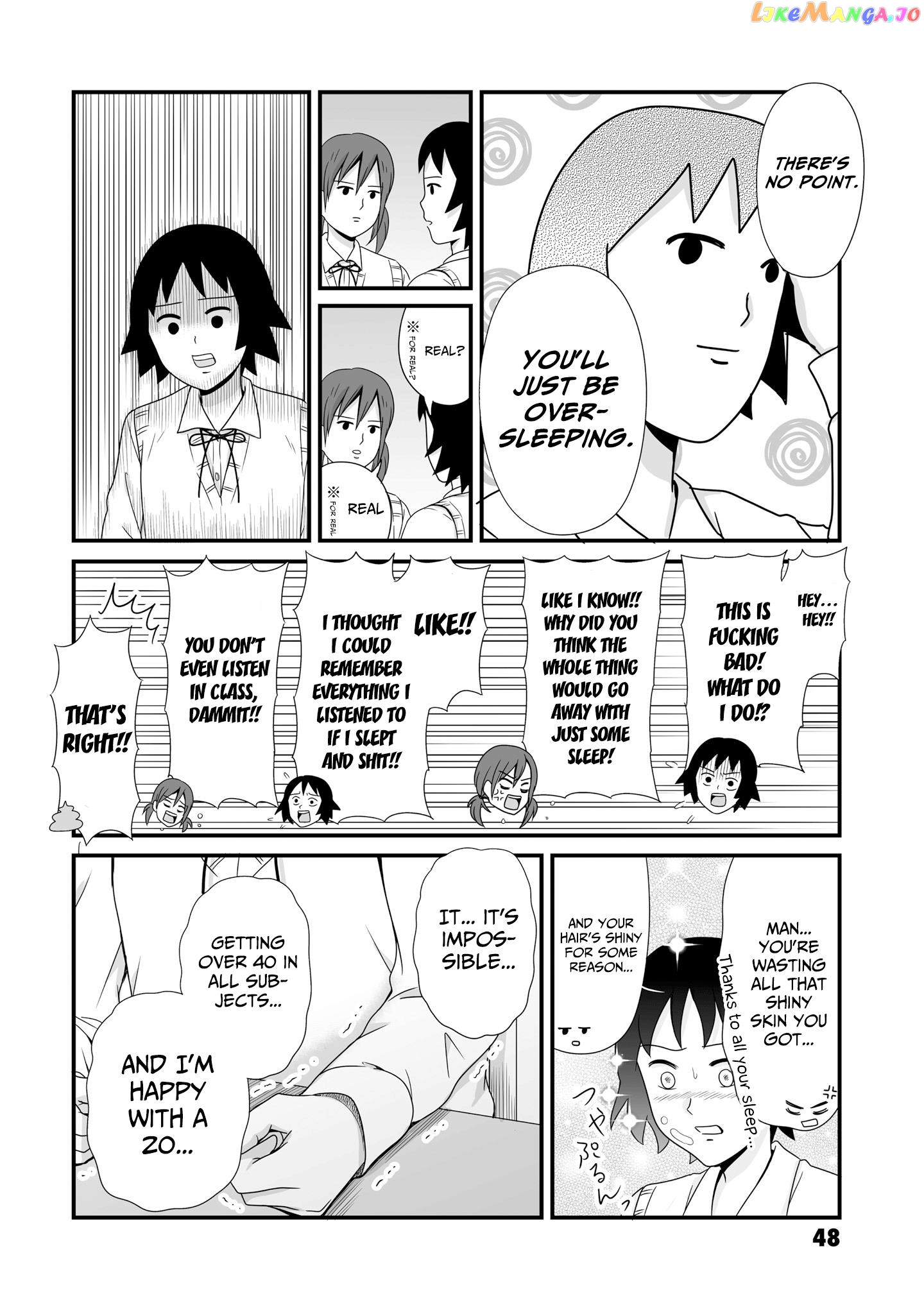 Joshikousei No Mudazukai chapter 59 - page 4
